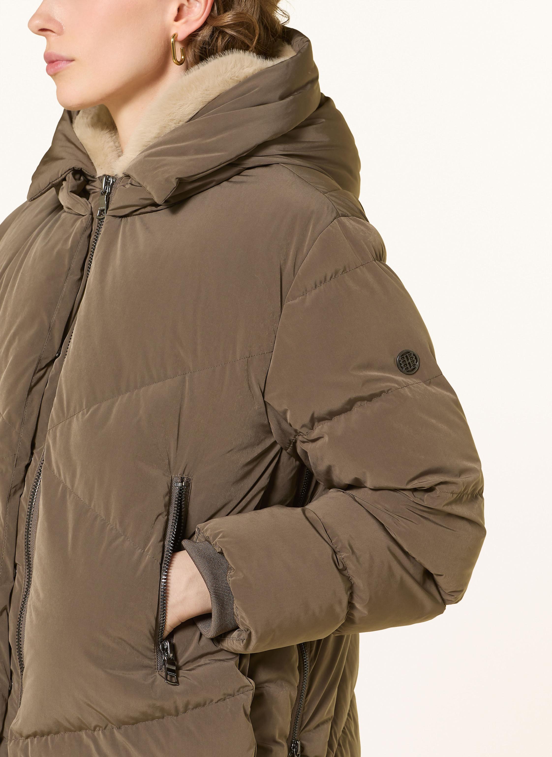 Thumbnail - Blonde No.8 Steppjacke Snow Mit Blende gruen