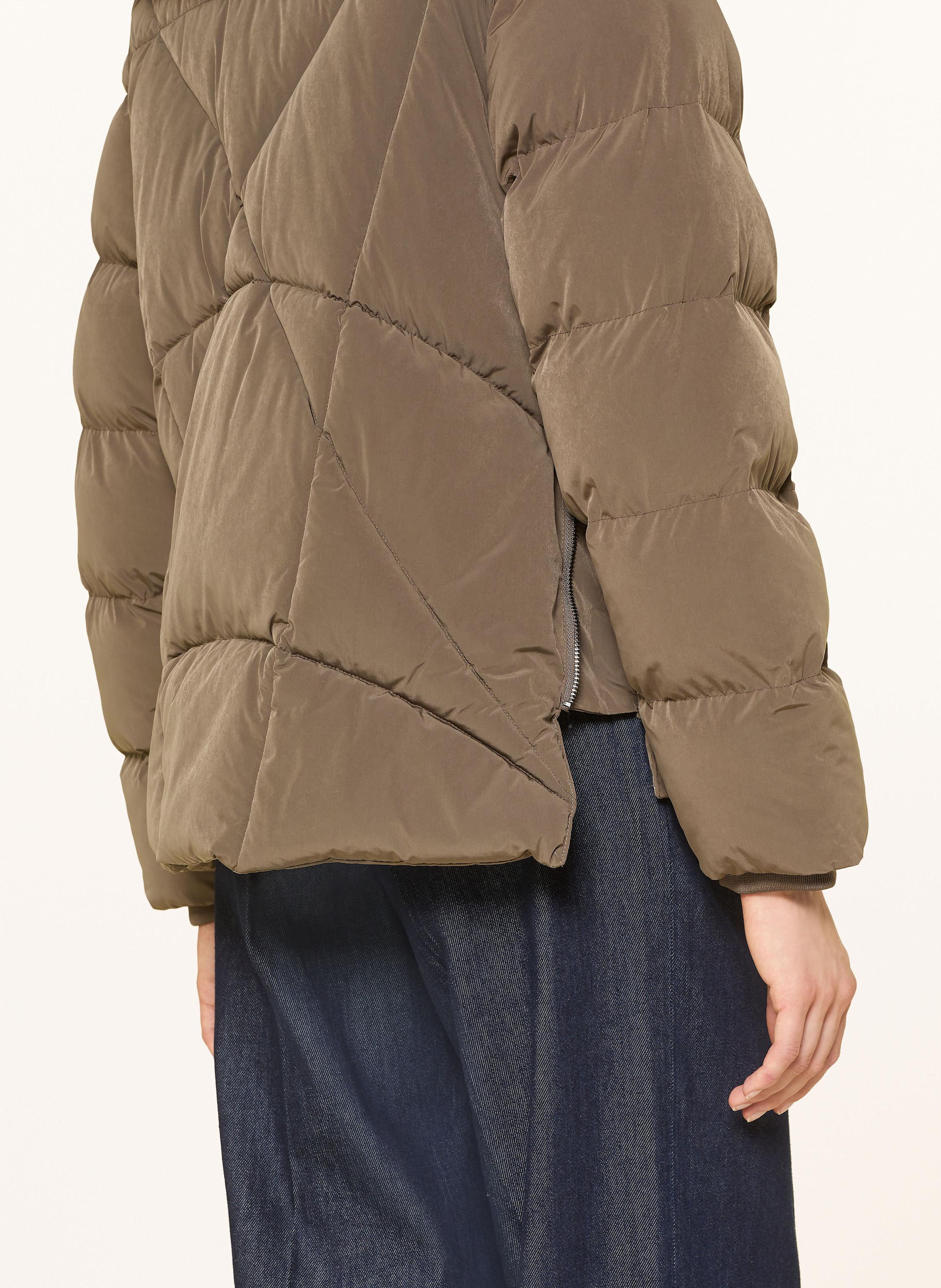 Thumbnail - Blonde No.8 Steppjacke Snow Mit Blende gruen