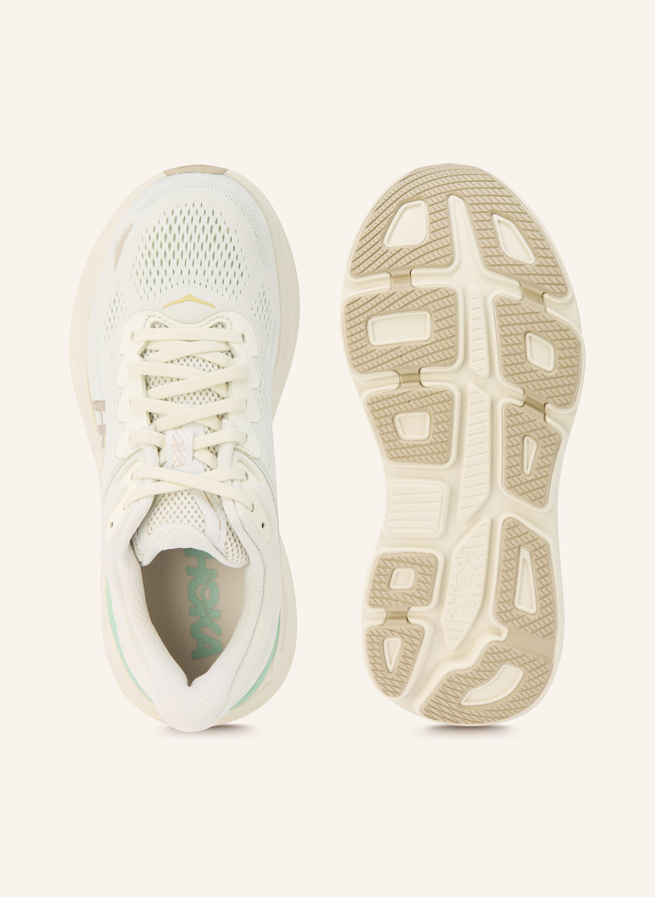 Thumbnail - Hoka Laufschuhe Bondi 9 weiss