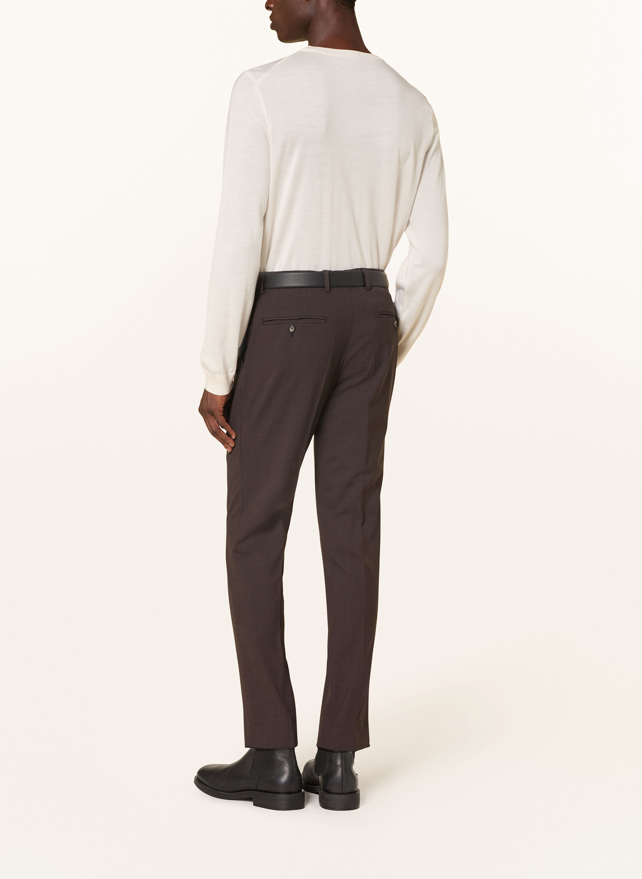 Thumbnail - Pierre Cardin Anzughose Ryan Regular Fit braun