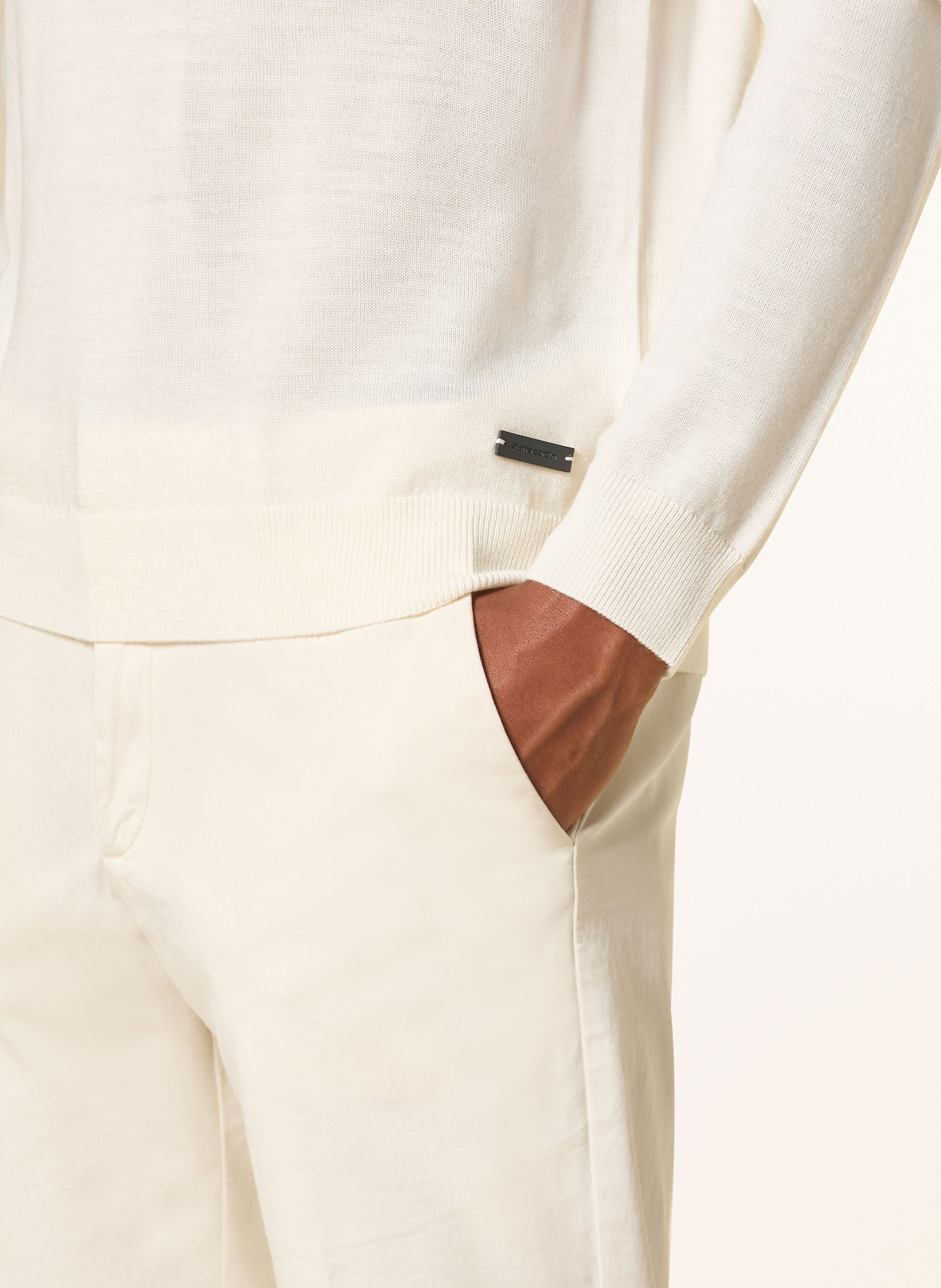 Thumbnail - Pierre Cardin Rollkragenpullover weiss