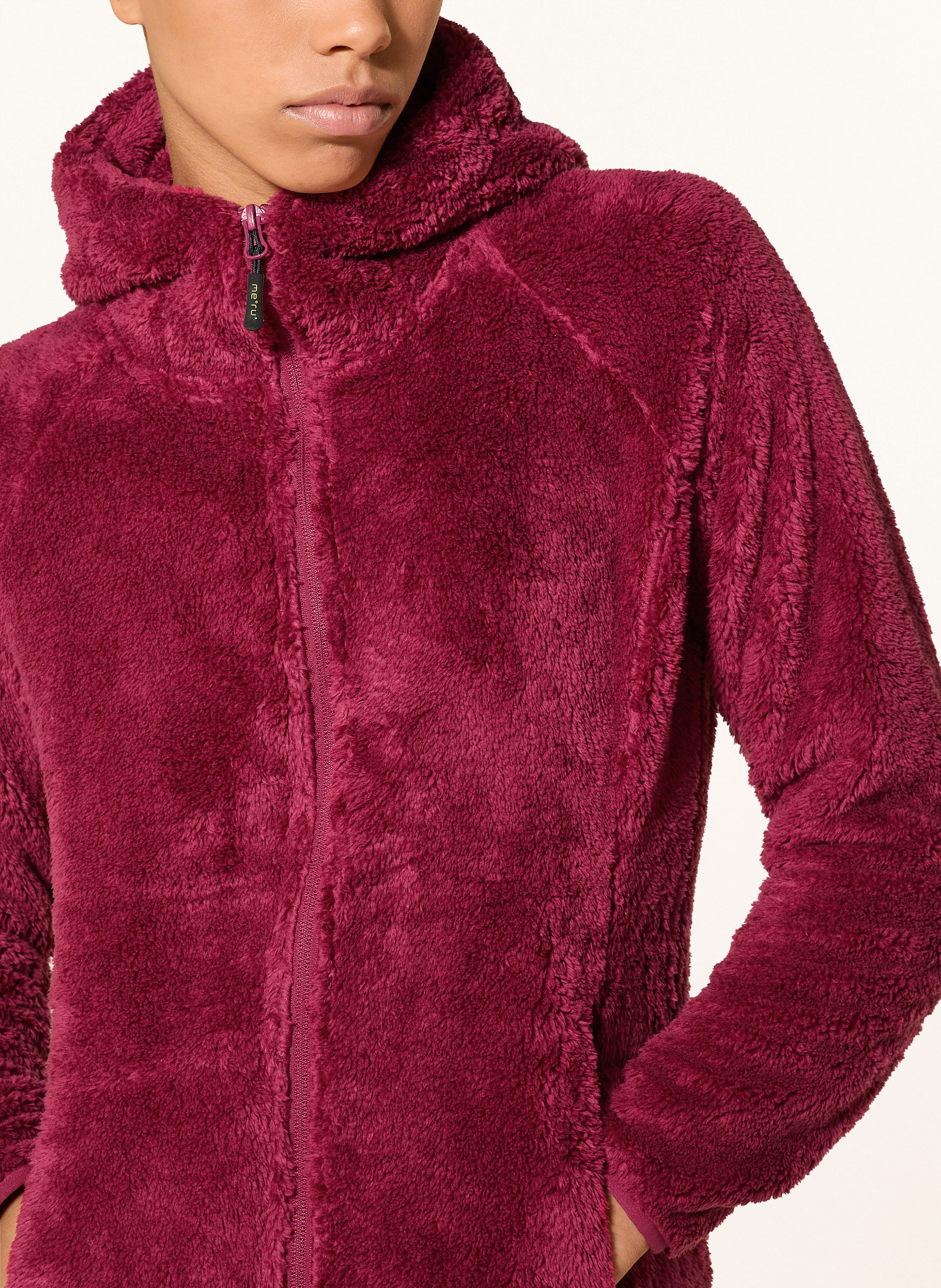Thumbnail - Me°Ru' Fleecejacke Roxburgh rot