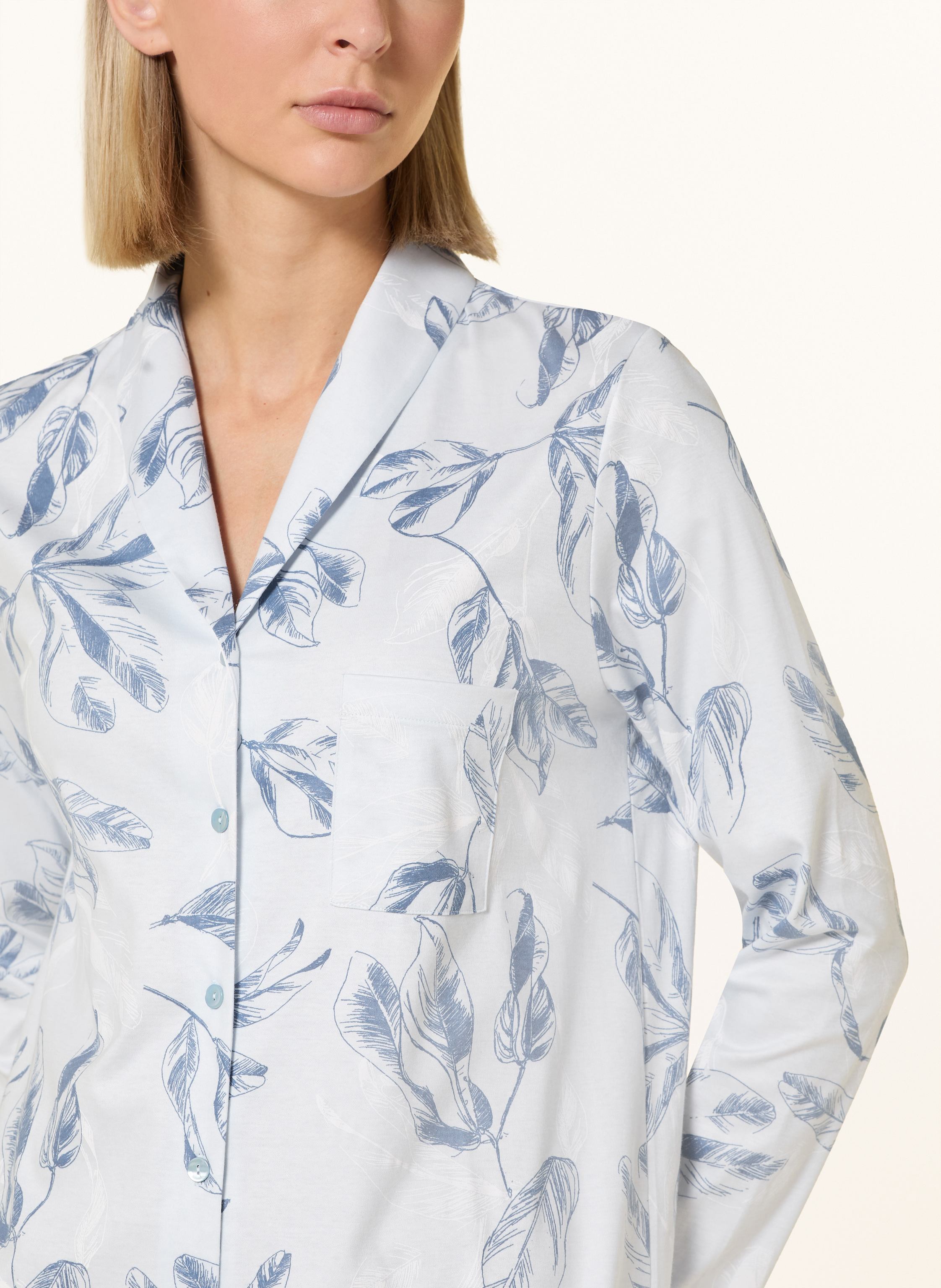 Thumbnail - Hanro Nachthemd Loungy Nights gruen