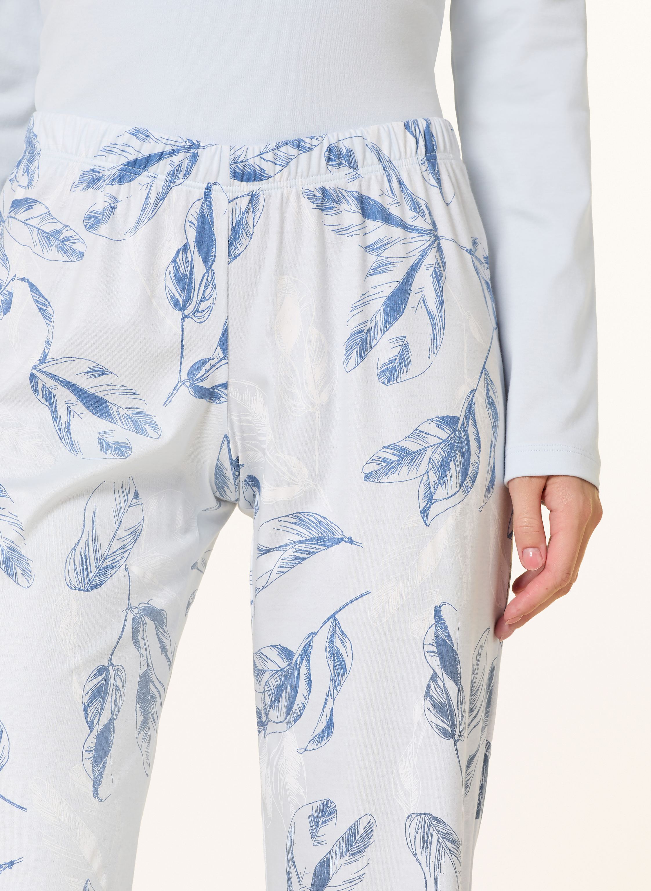 Thumbnail - Hanro Schlafhose Loungy Nights gruen