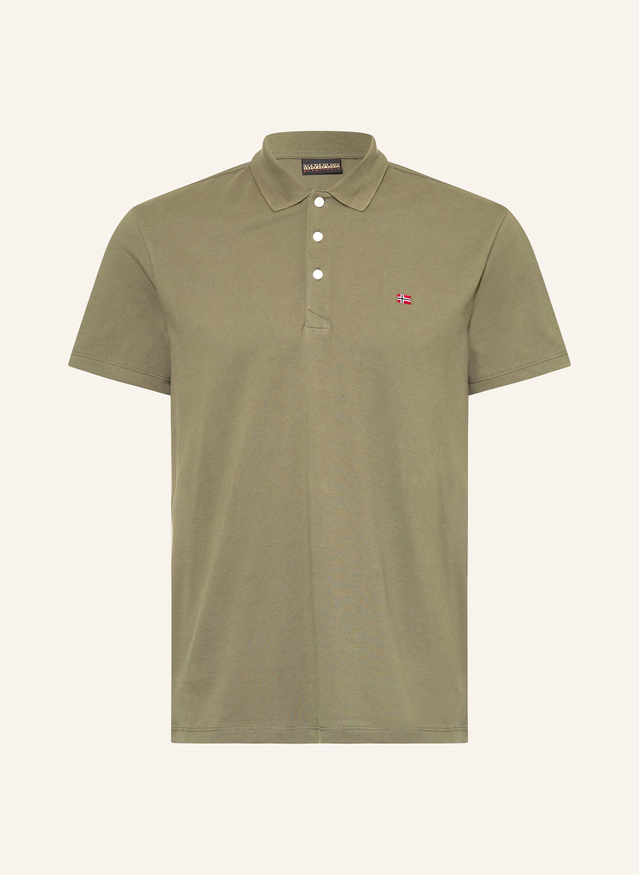 Napapijri Piqué-Poloshirt Ealis gruen