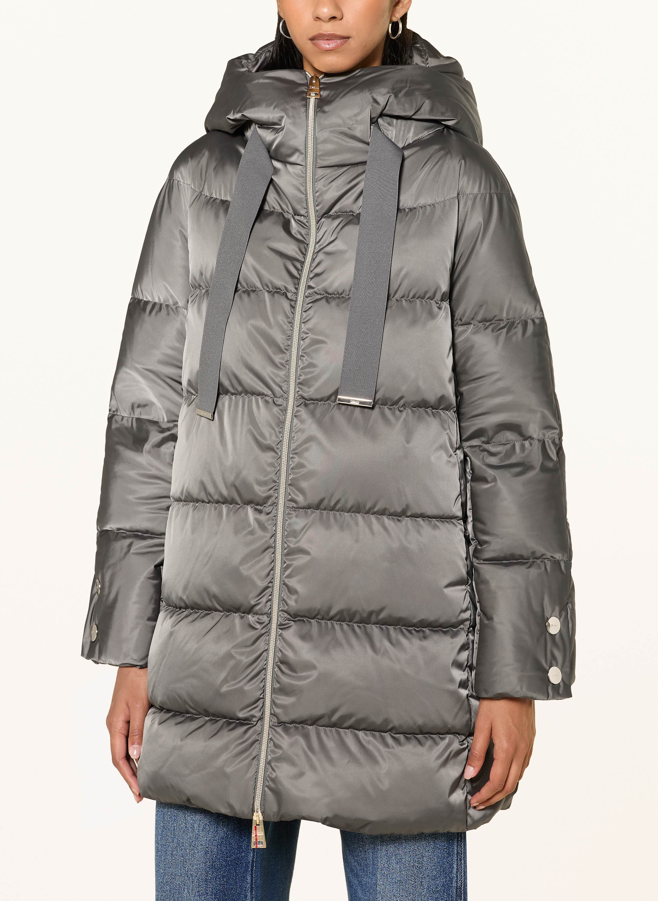 Thumbnail - Herno Daunenmantel grau