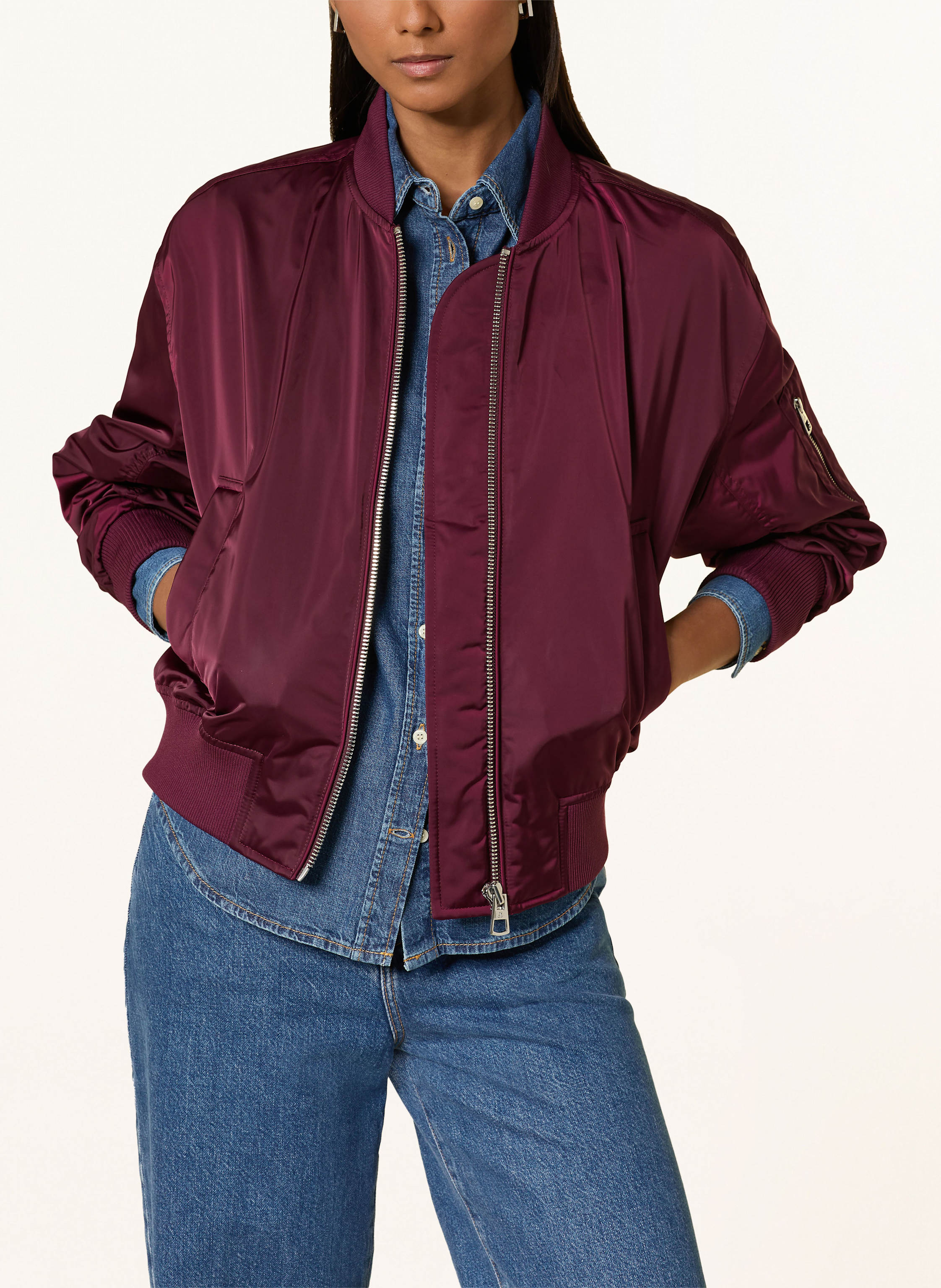 Thumbnail - Gant Jeansbluse blau