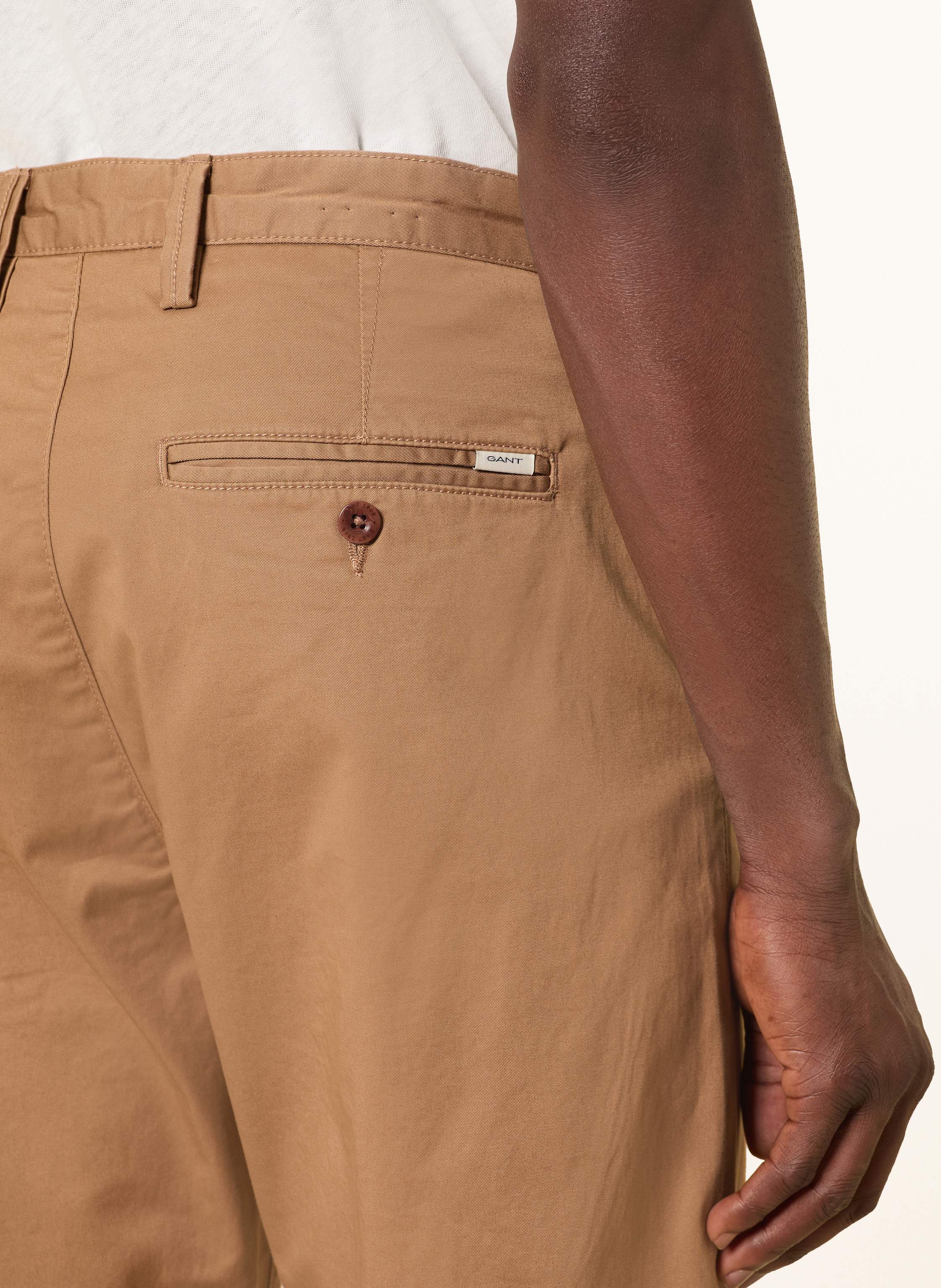 Thumbnail - Gant Chino Regular Fit braun
