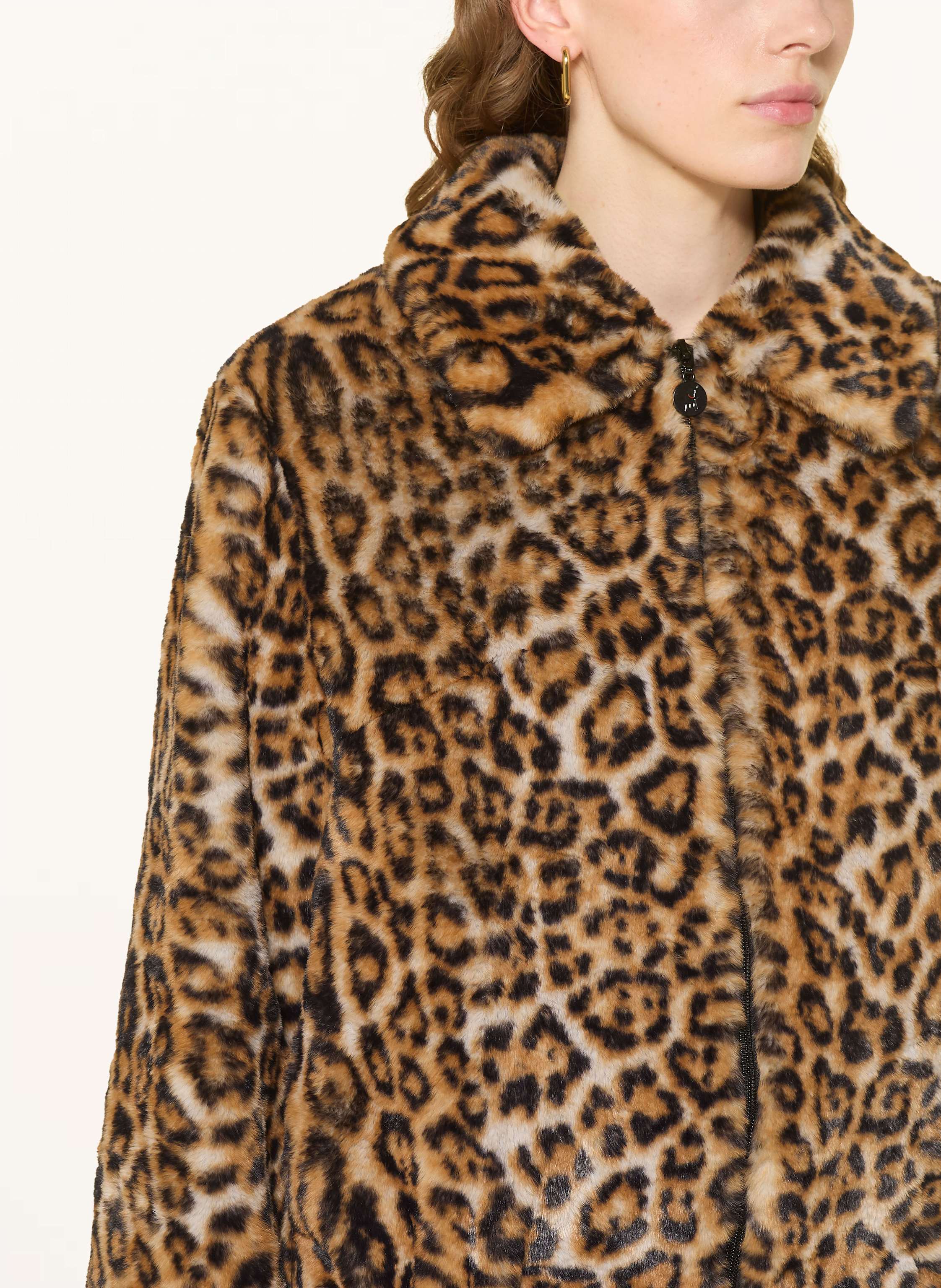 Thumbnail - Frieda & Freddies Kunstfell-Jacke Xavi braun