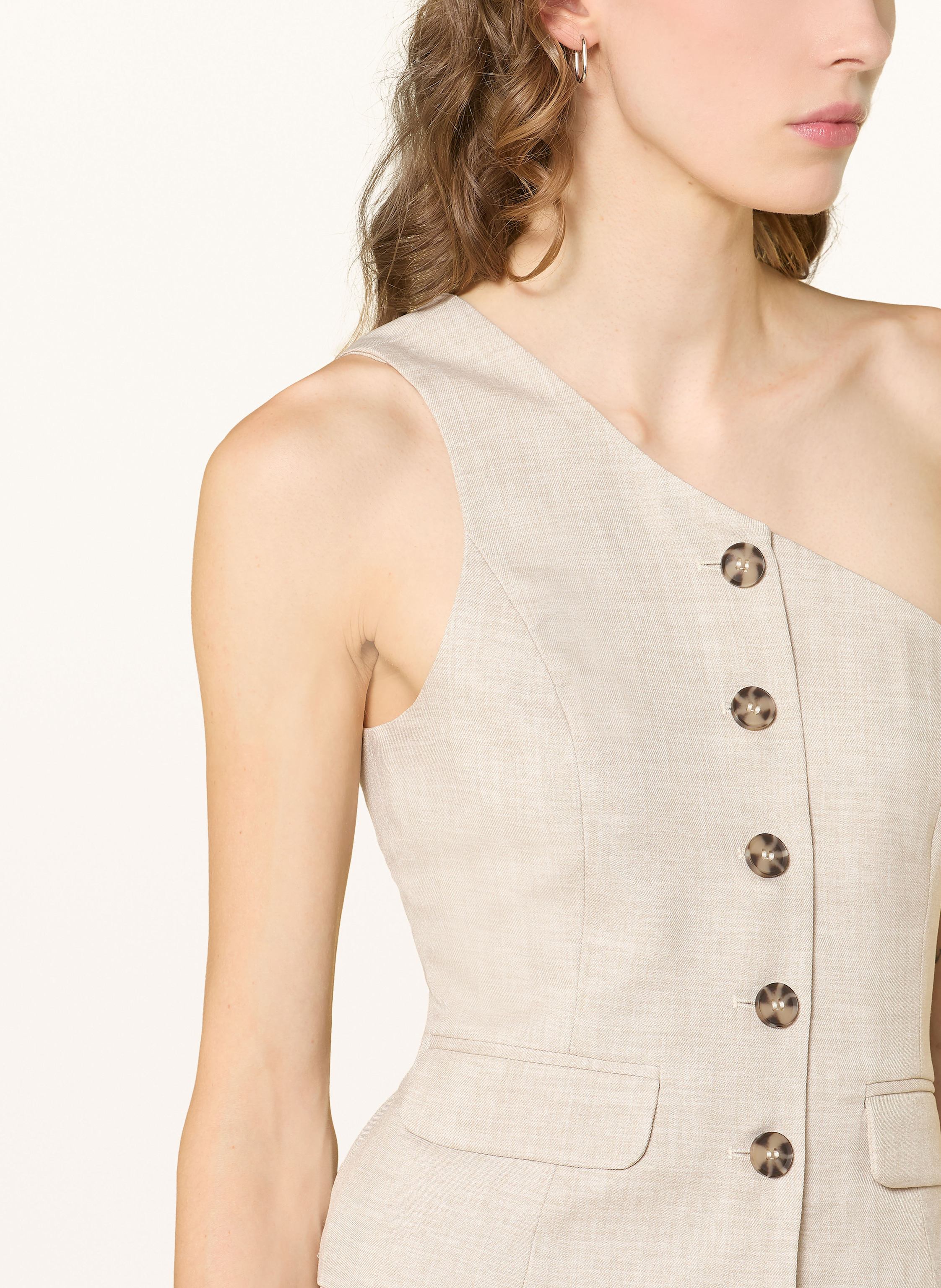Thumbnail - Y.A.S. One-Shoulder-Top beige