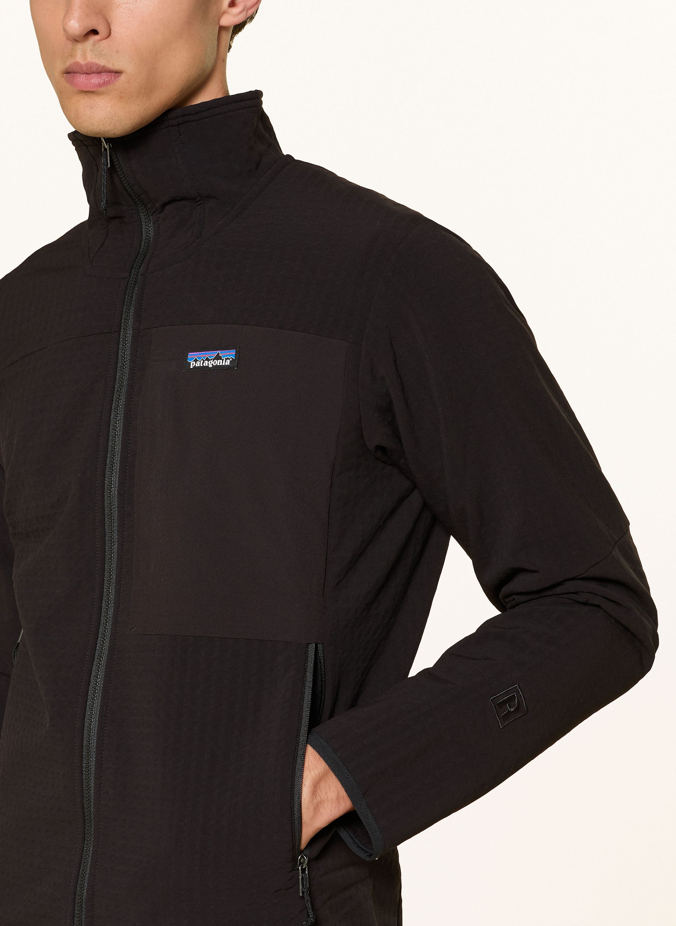 Thumbnail - Patagonia Midlayer-Jacke schwarz