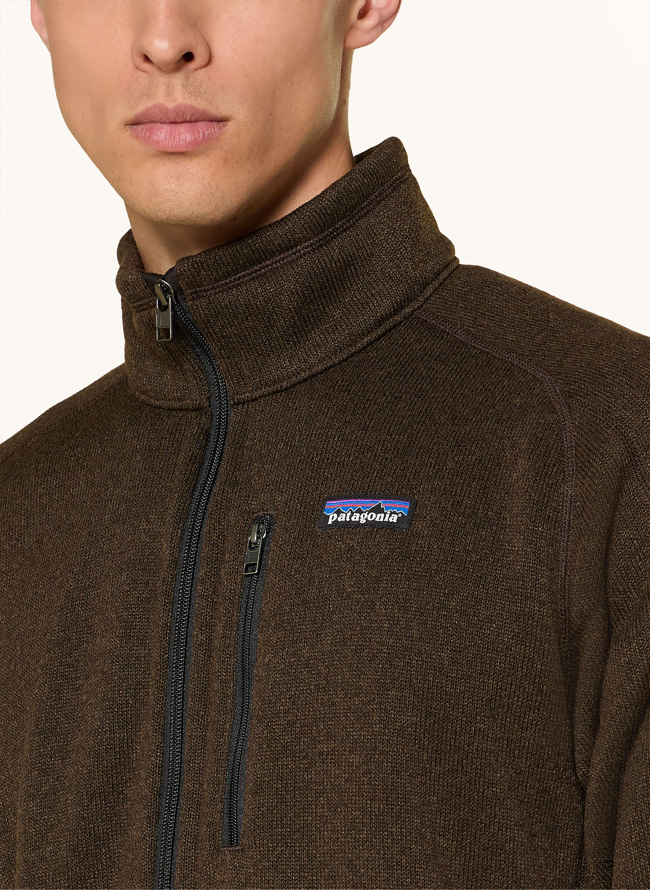Thumbnail - Patagonia Strick-Fleecejacke Better Sweater™ braun