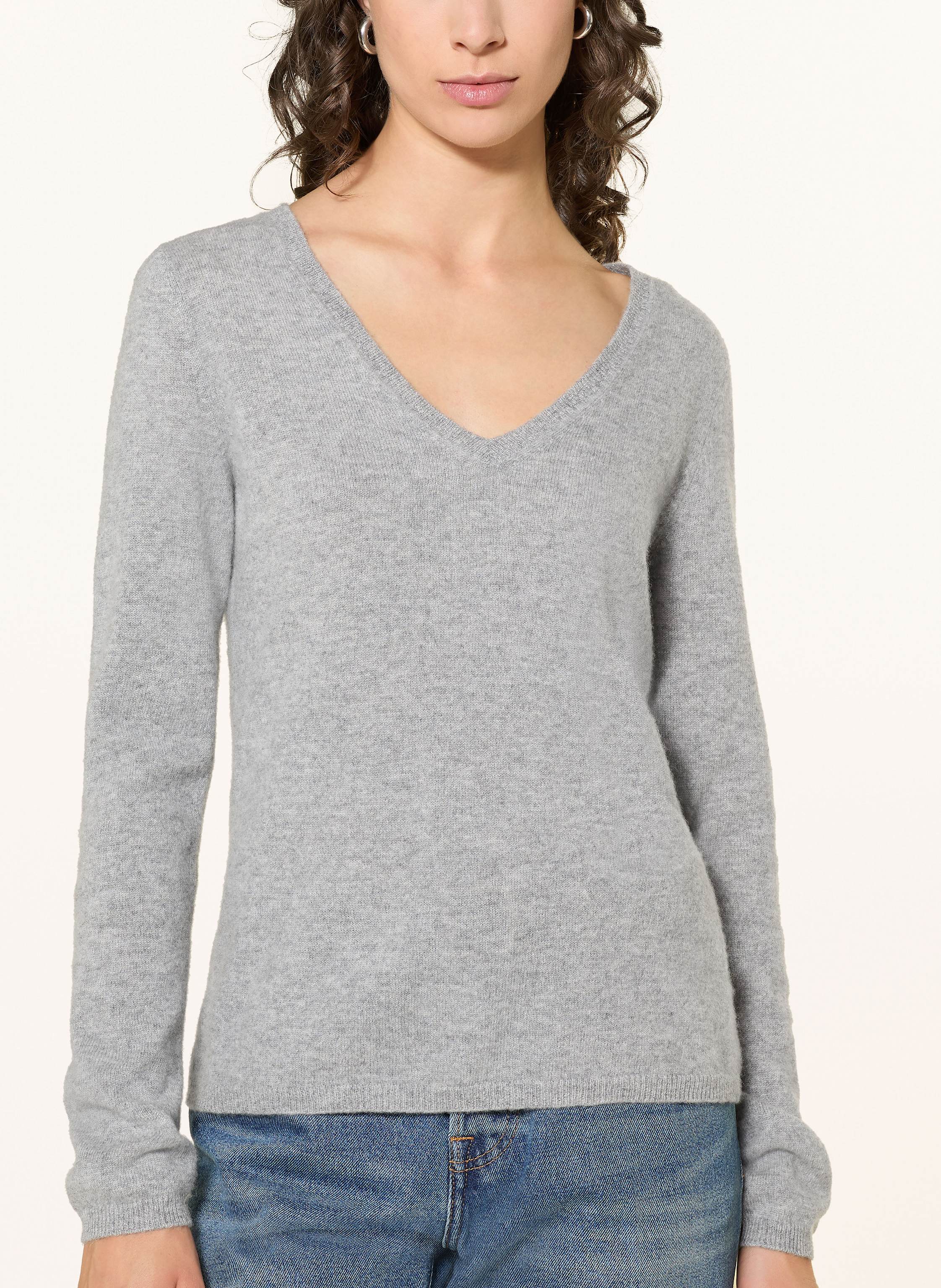 Thumbnail - Ftc Cashmere Cashmere-Pullover grau