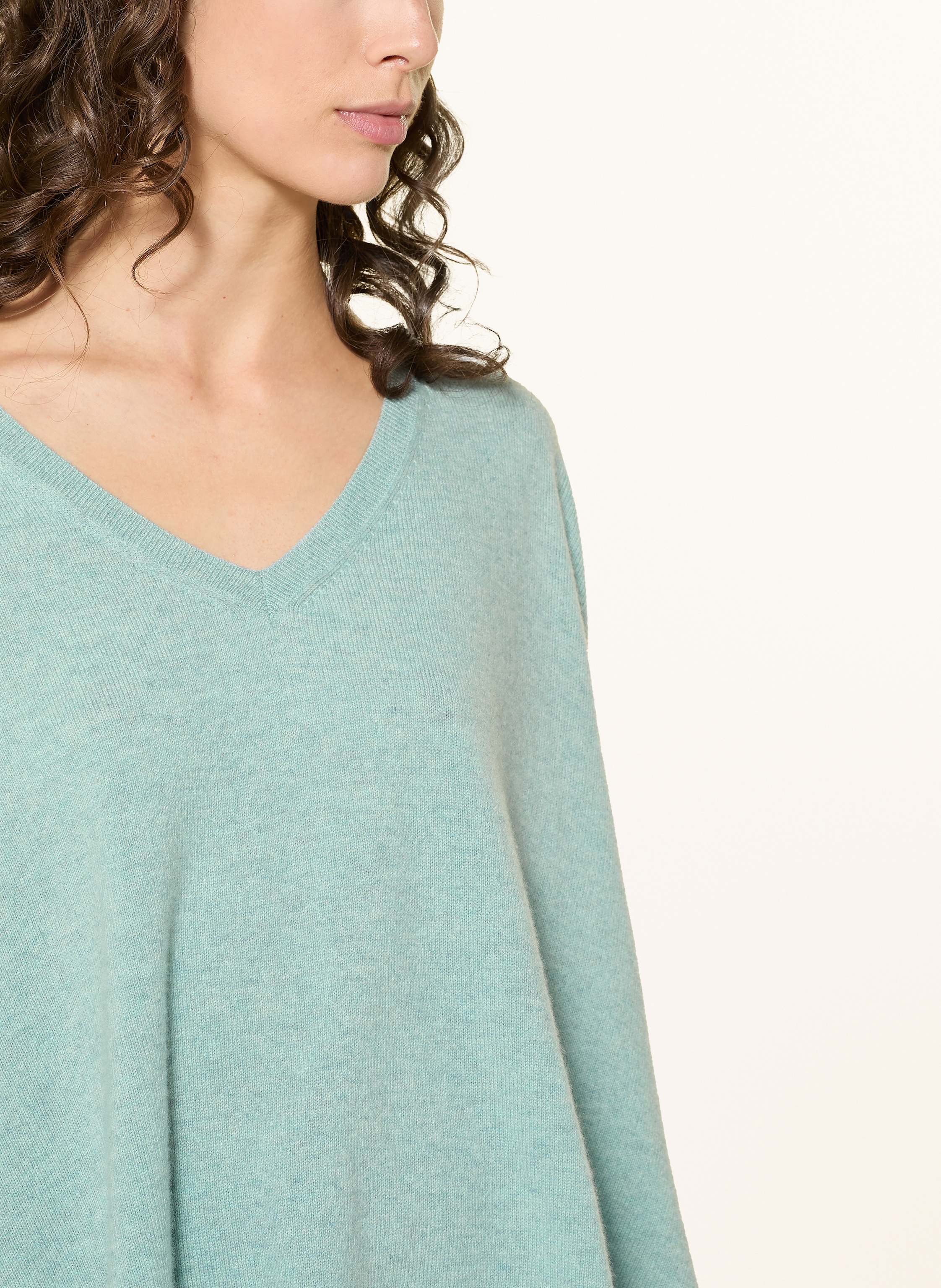 Thumbnail - Kujten Cashmere-Pullover Minie blau