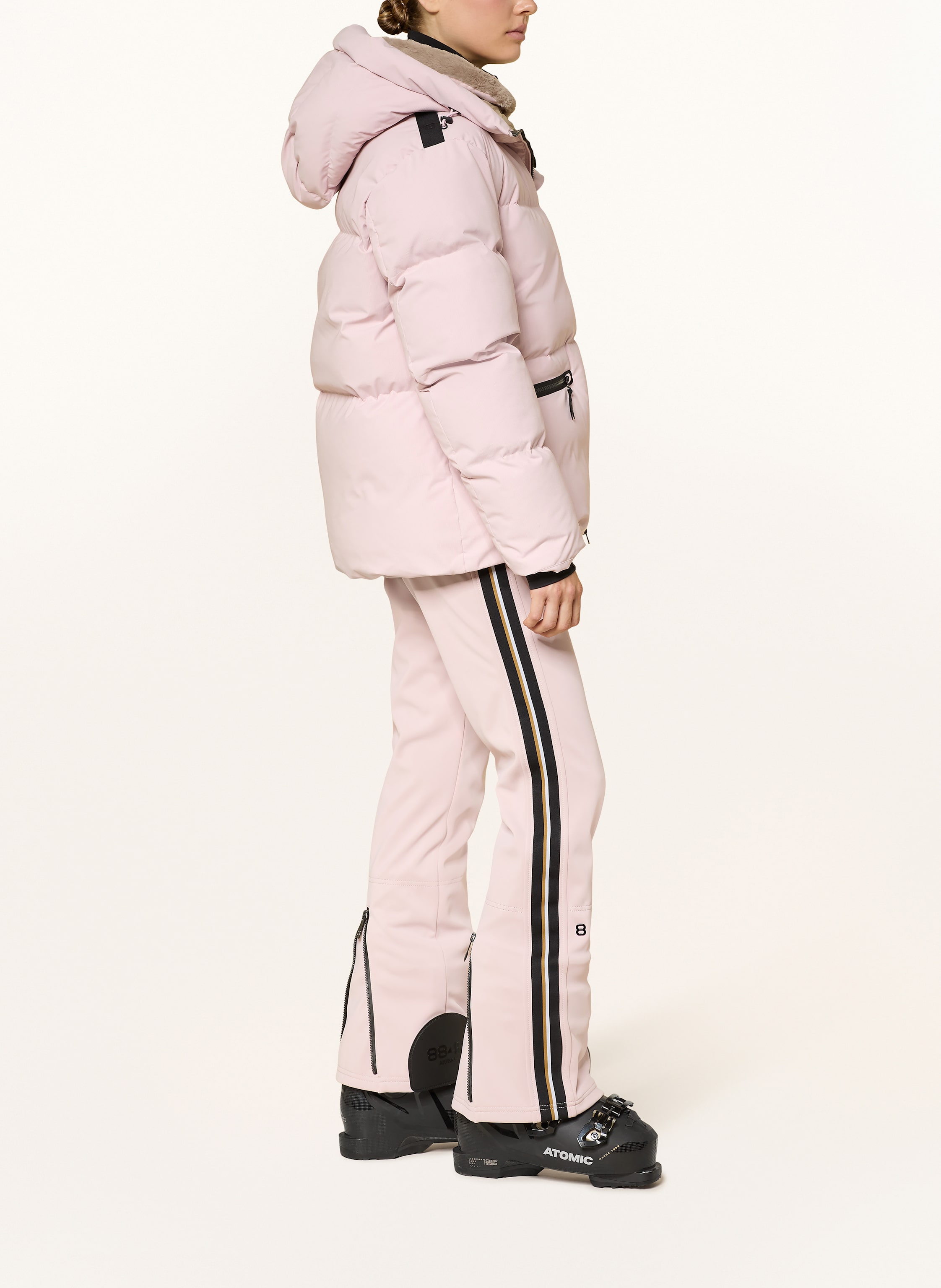 Thumbnail - 8848 Altitude Softshell-Skihose Tumblr pink
