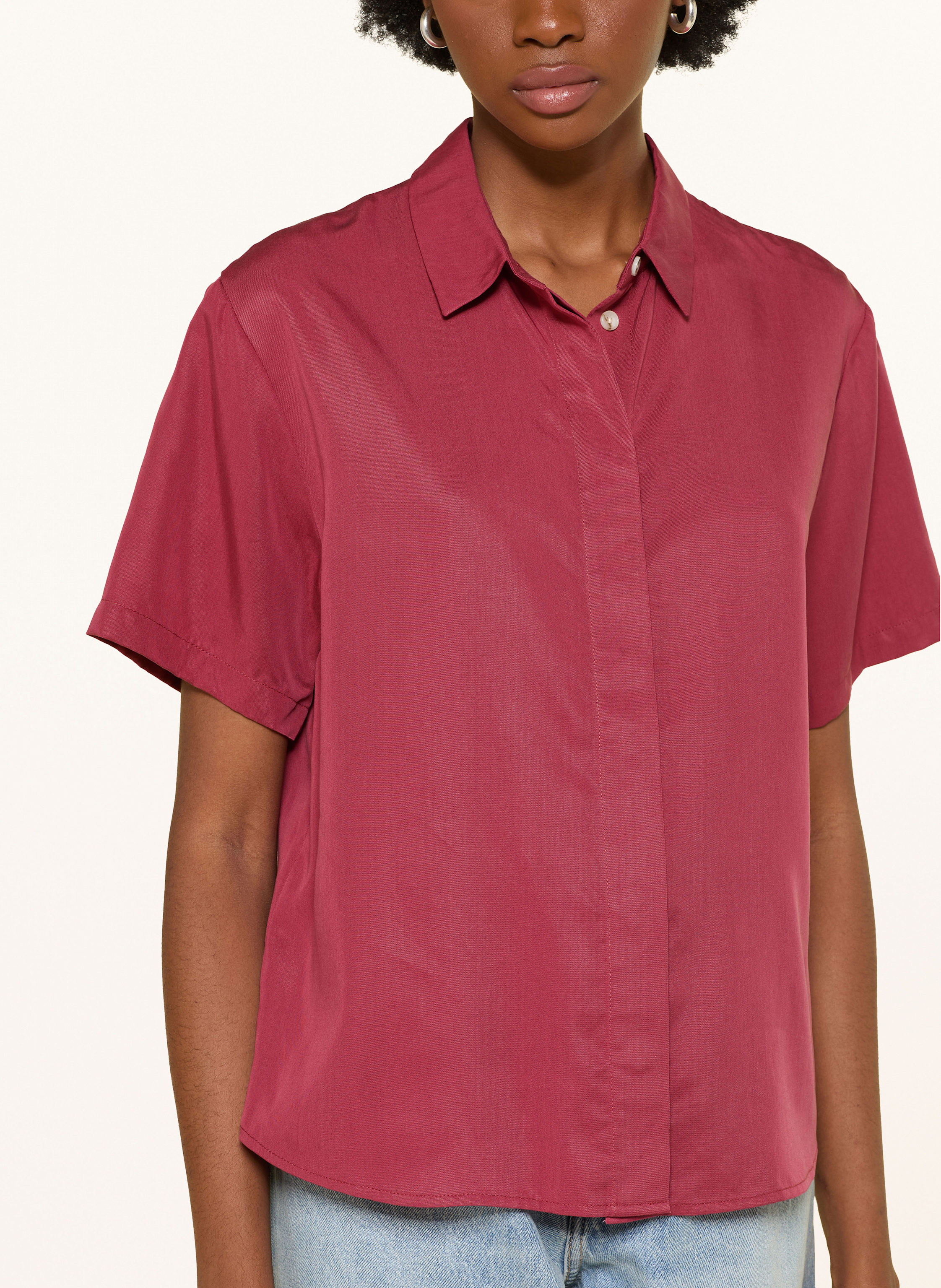 Thumbnail - Samsøe Samsøe Hemdbluse Mina rot