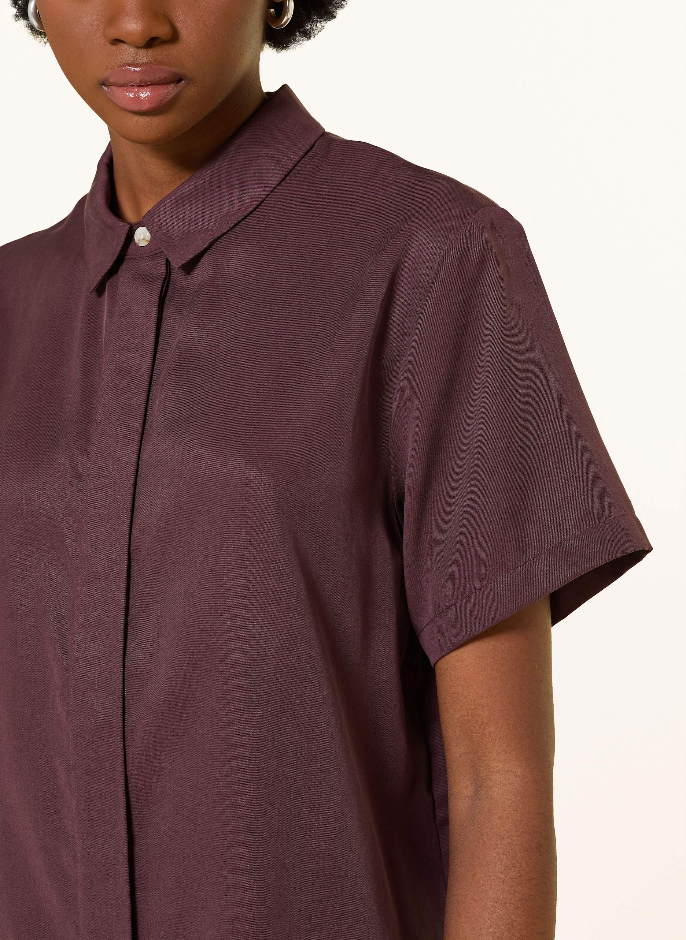 Thumbnail - Samsøe  Samsøe Hemdbluse Mina rot