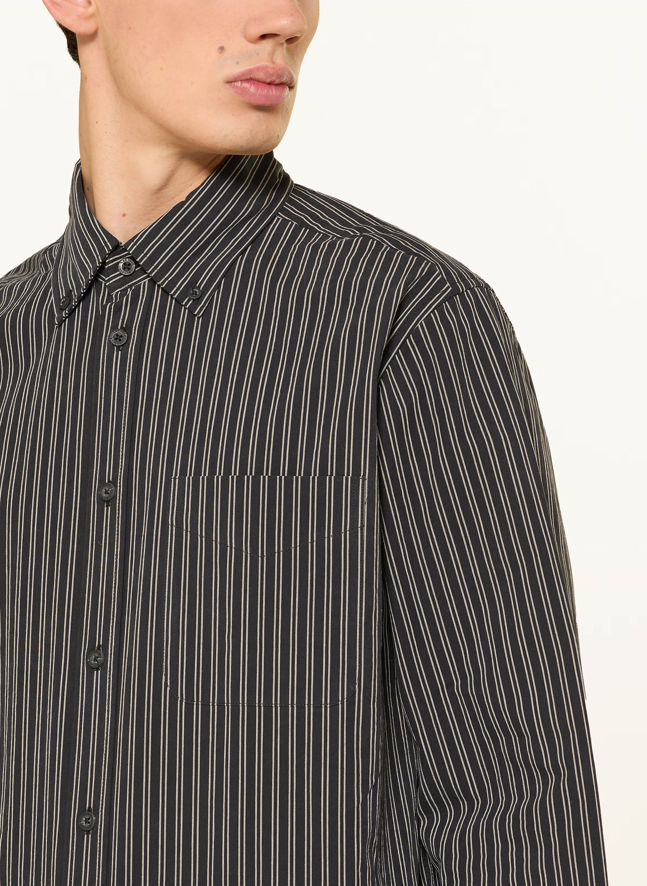 Thumbnail - Les Deux Hemd Kent Comfort Fit schwarz