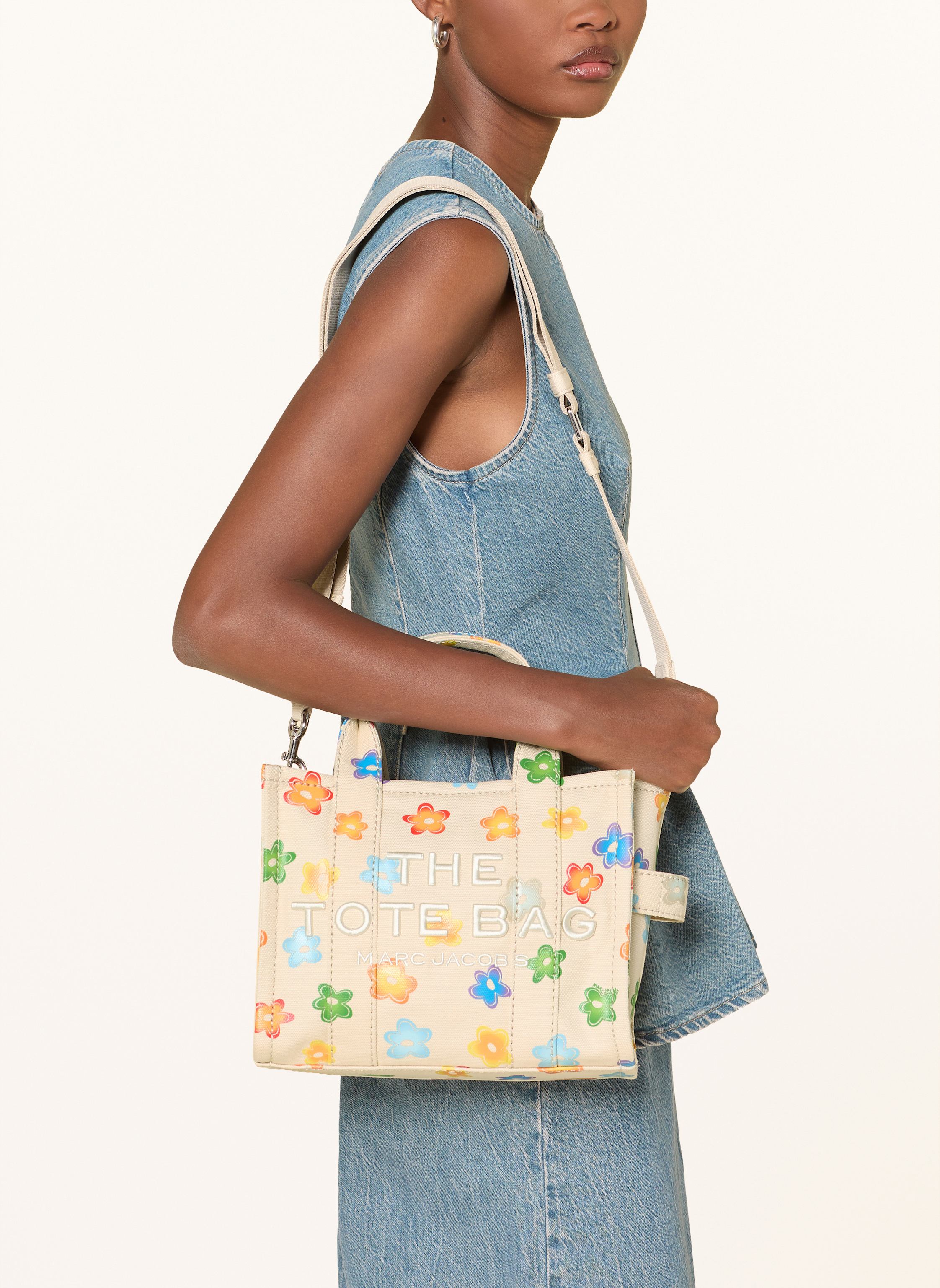Thumbnail - Marc Jacobs Handtasche The Small Tote Bag beige