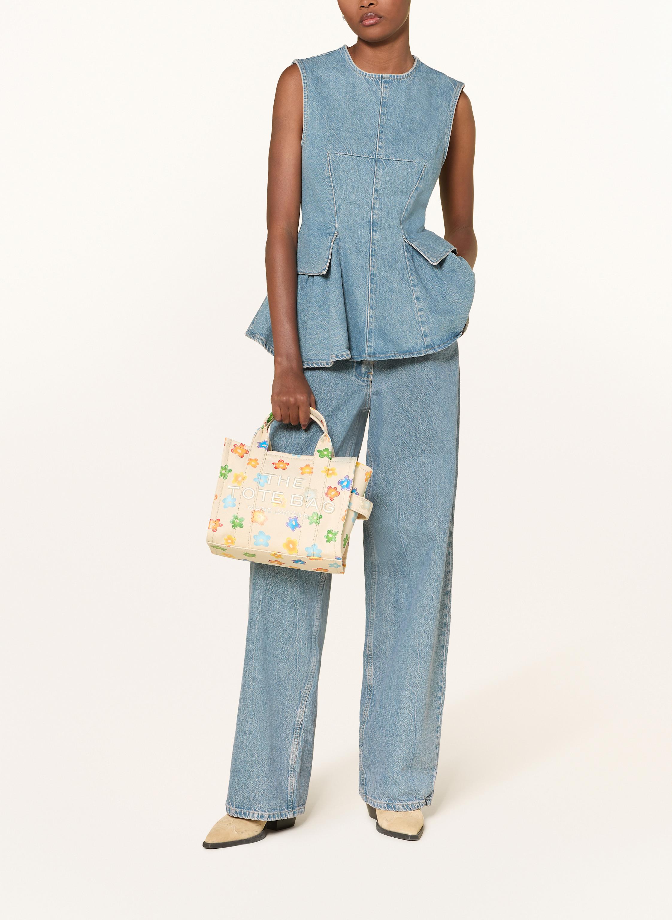 Thumbnail - Marc Jacobs Handtasche The Small Tote Bag beige