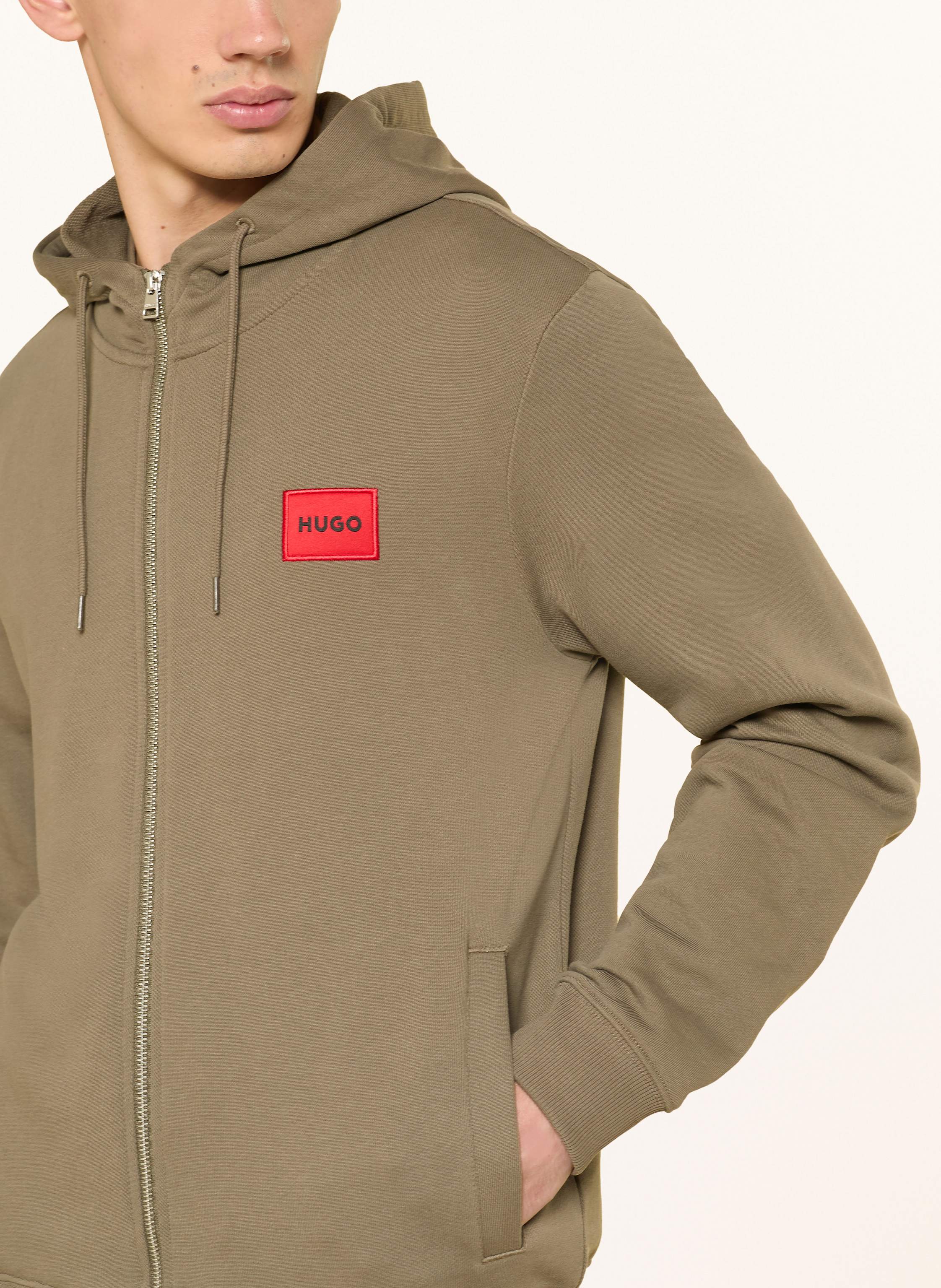Thumbnail - Hugo Sweatjacke Daple gruen