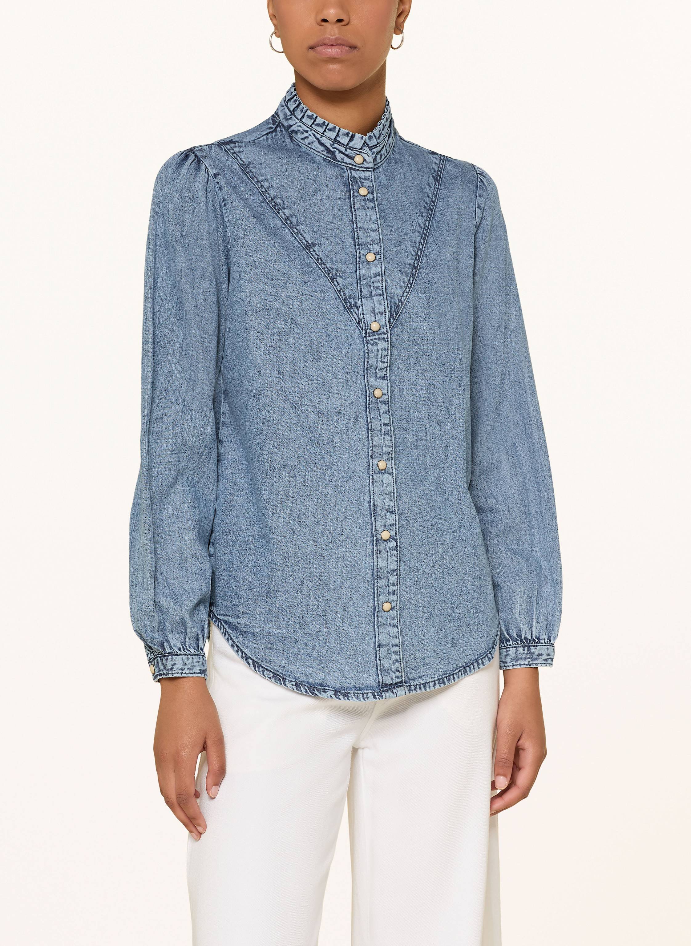 Thumbnail - Pepe Jeans Jeansbluse blau