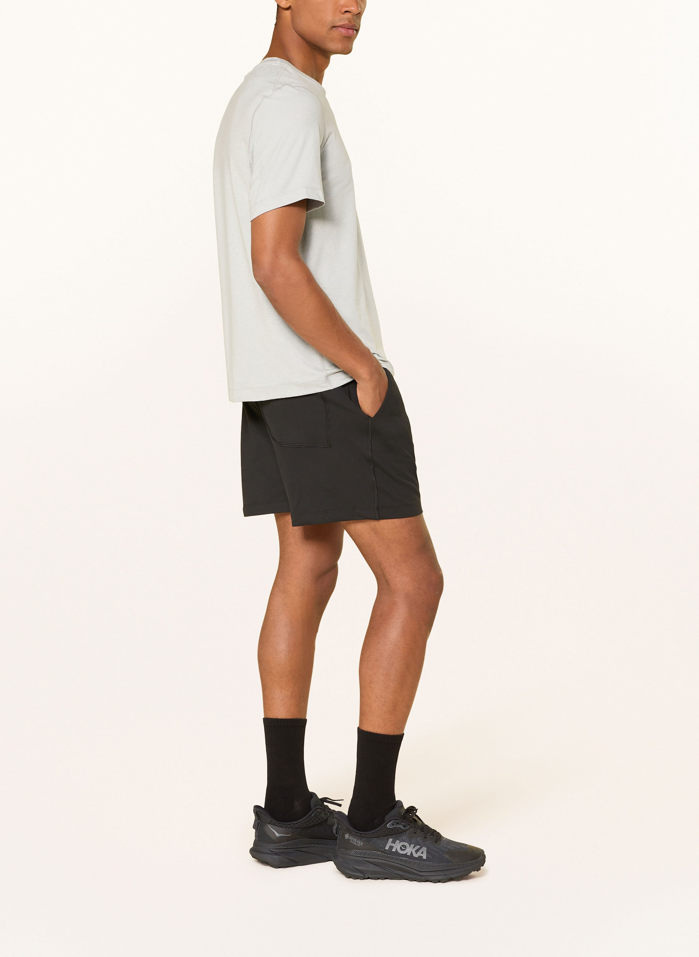 Thumbnail - Lululemon Sweatshorts Soft Jersey 5in schwarz