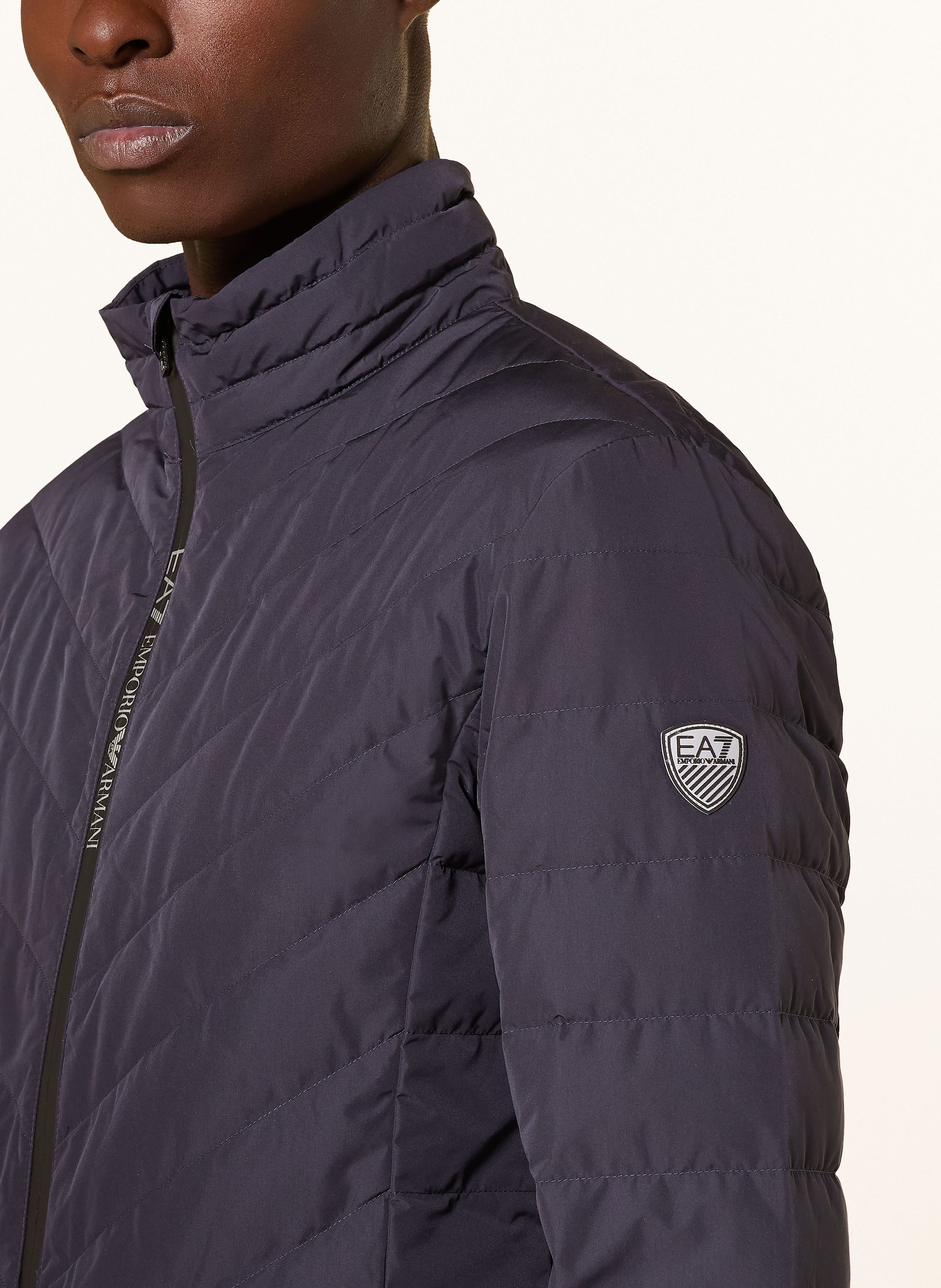 Thumbnail - ea7 Emporio Armani Daunenjacke Premium Shield blau