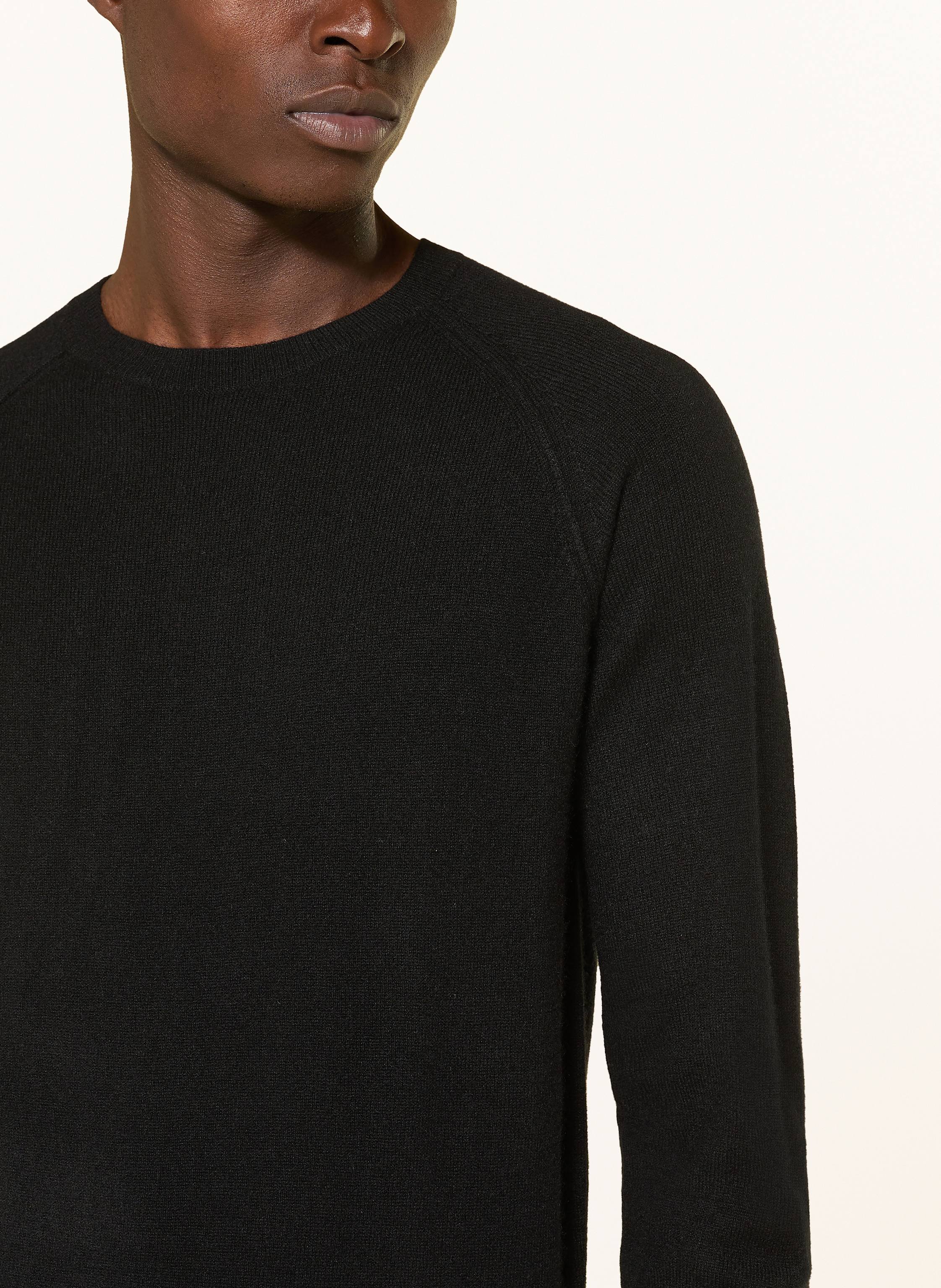 Thumbnail - Paul Cashmere-Pullover schwarz