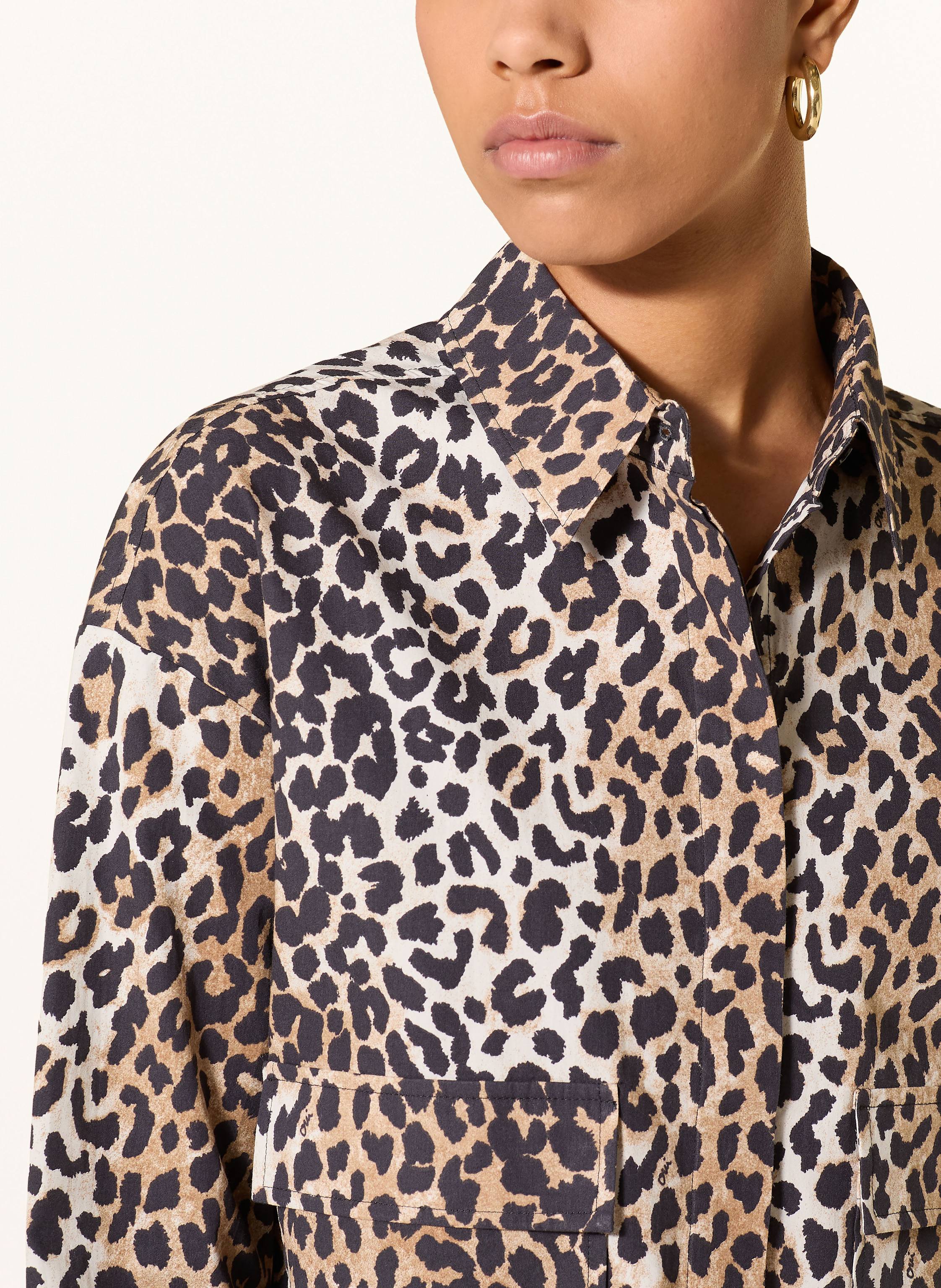 Thumbnail - Oui Hemdbluse braun