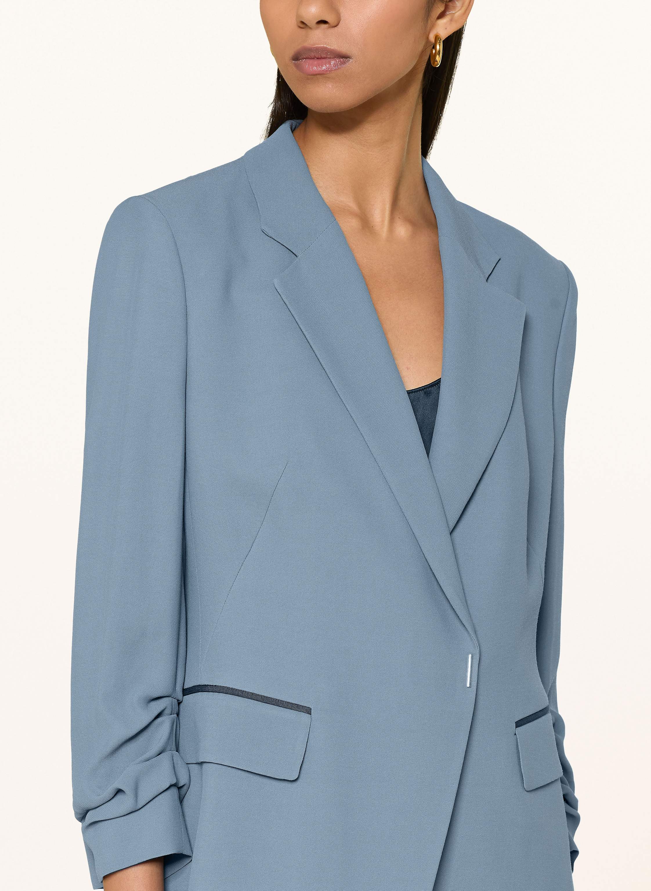 Thumbnail - Boss Blazer Jia Mit 3/4-Arm blau