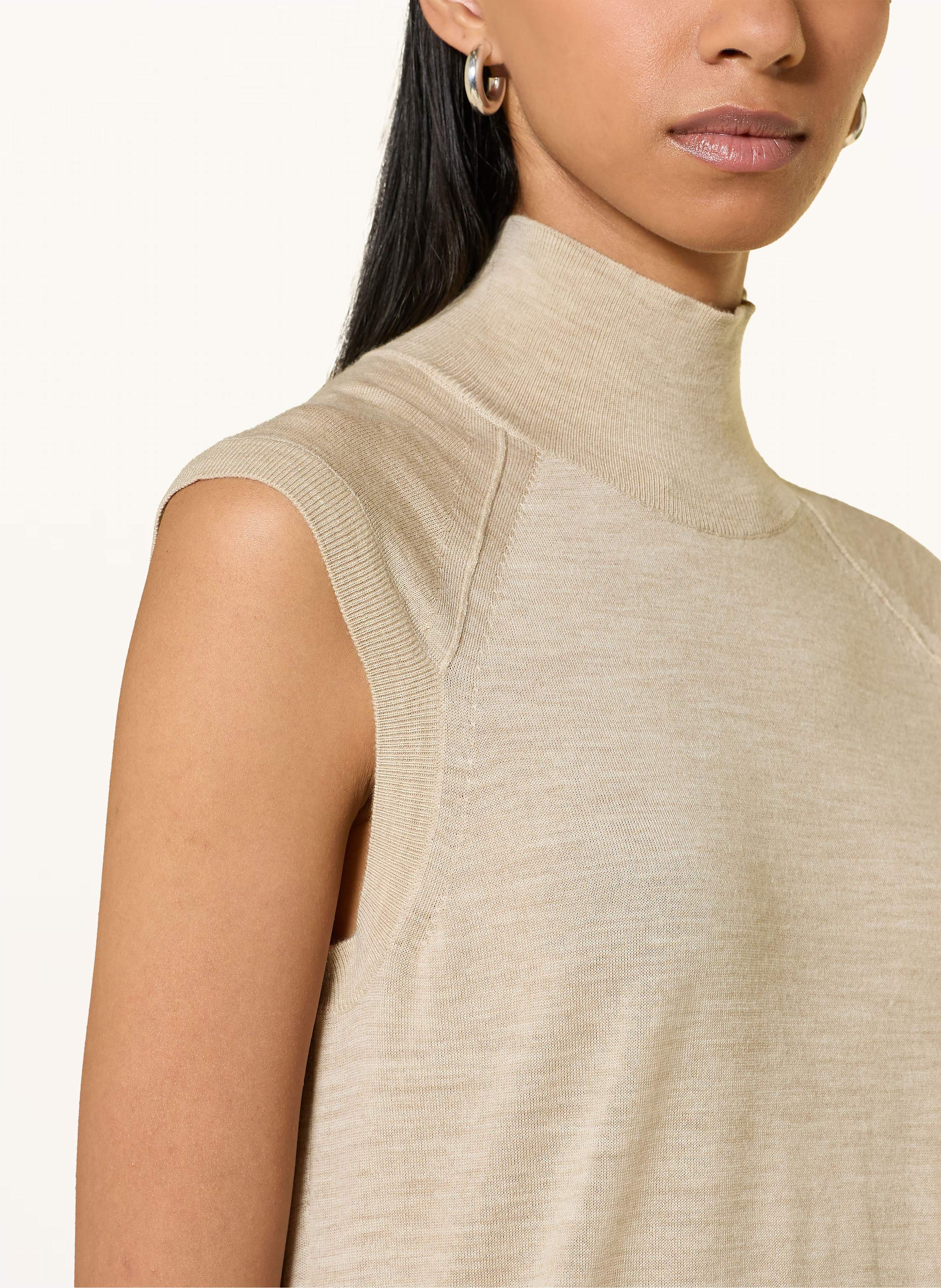 Thumbnail - Boss Stricktop Fipini beige