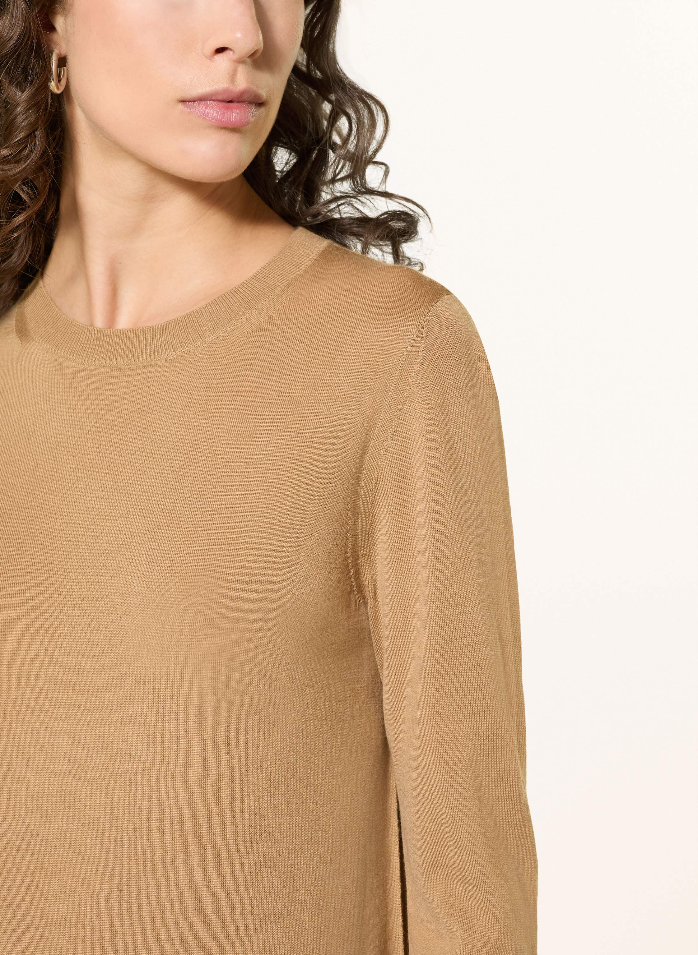 Thumbnail - Boss Pullover Ferpina beige