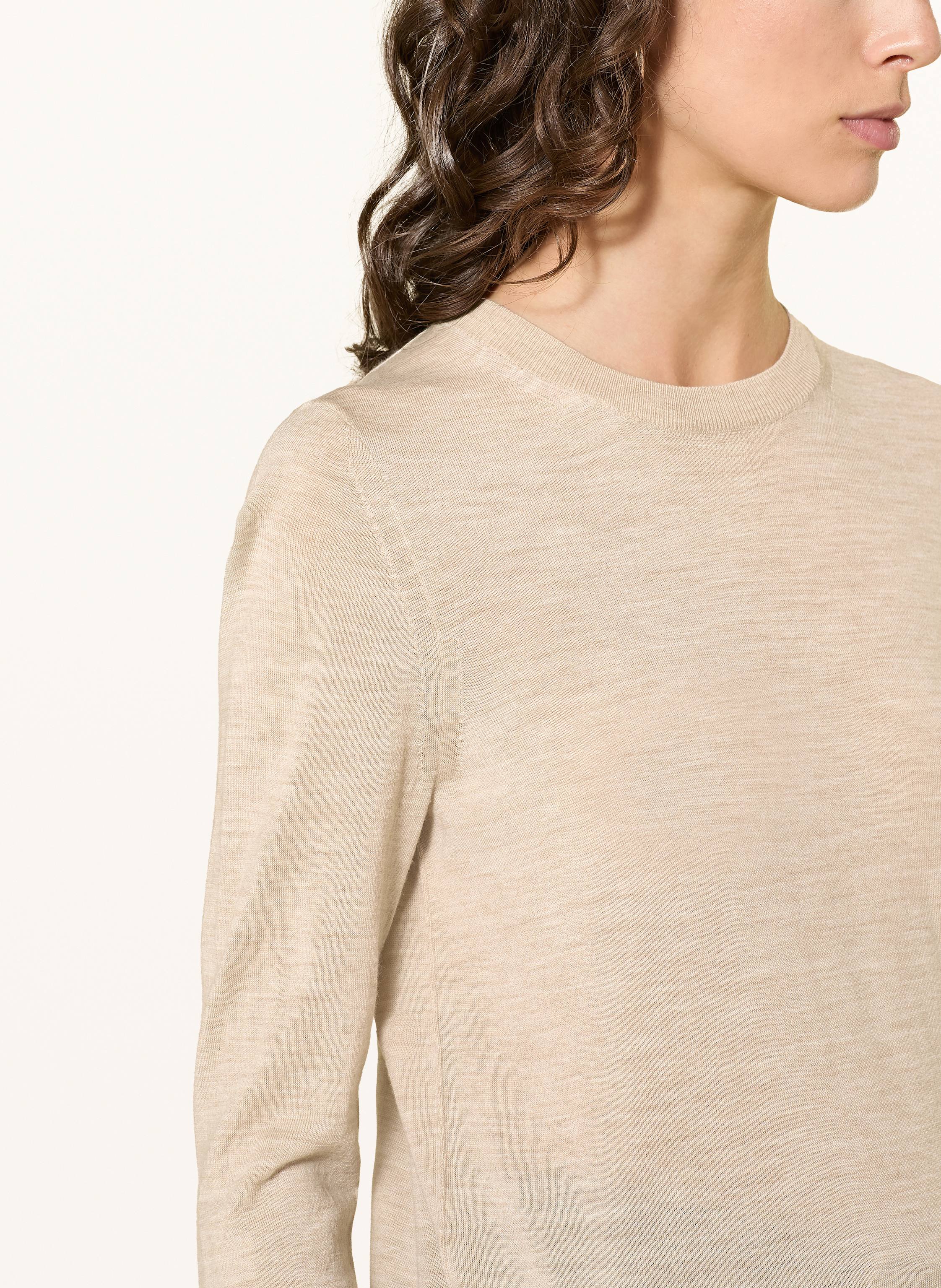 Thumbnail - Boss Pullover Ferpina beige