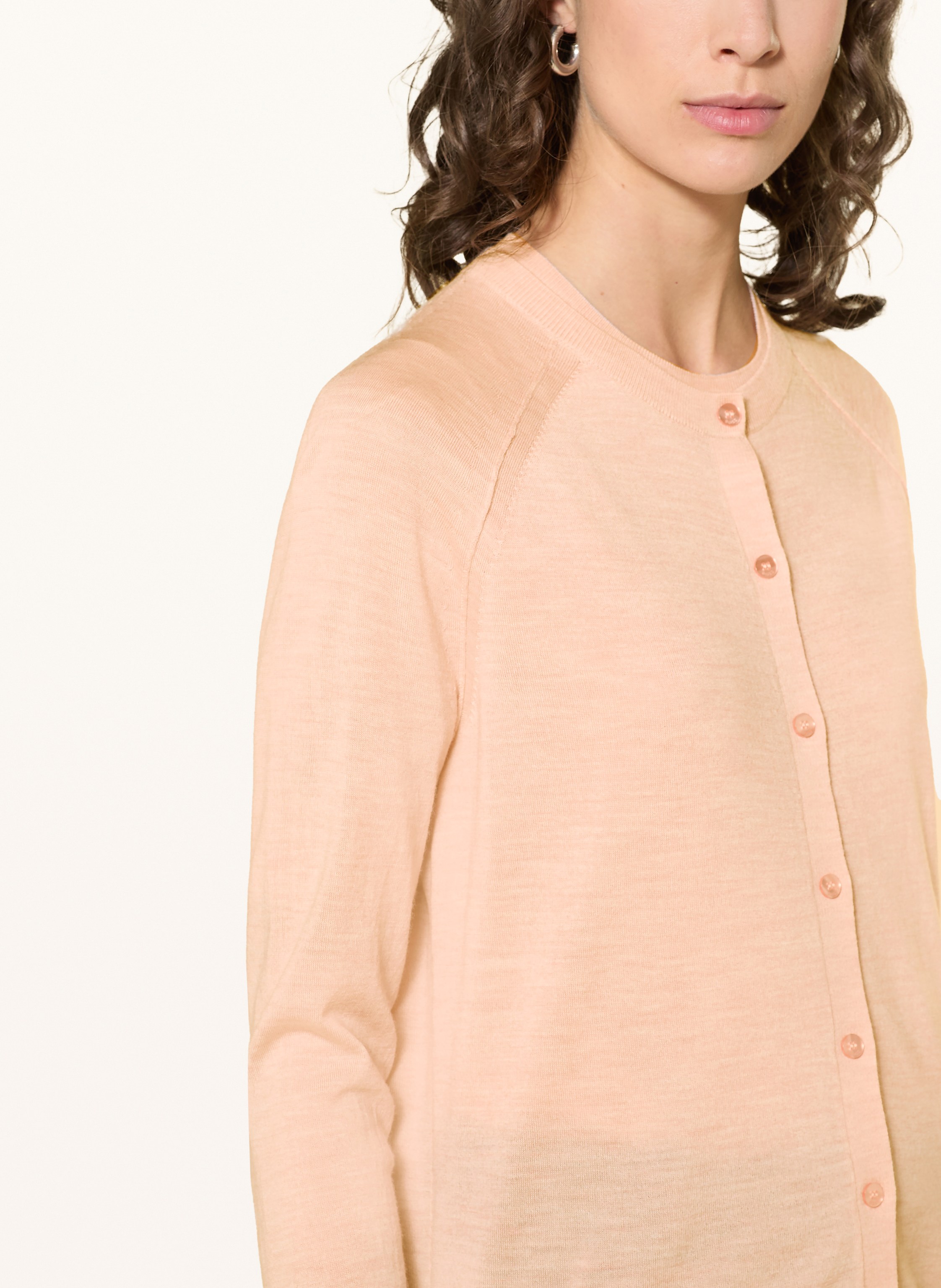 Thumbnail - Boss Strickjacke Fonami rosa