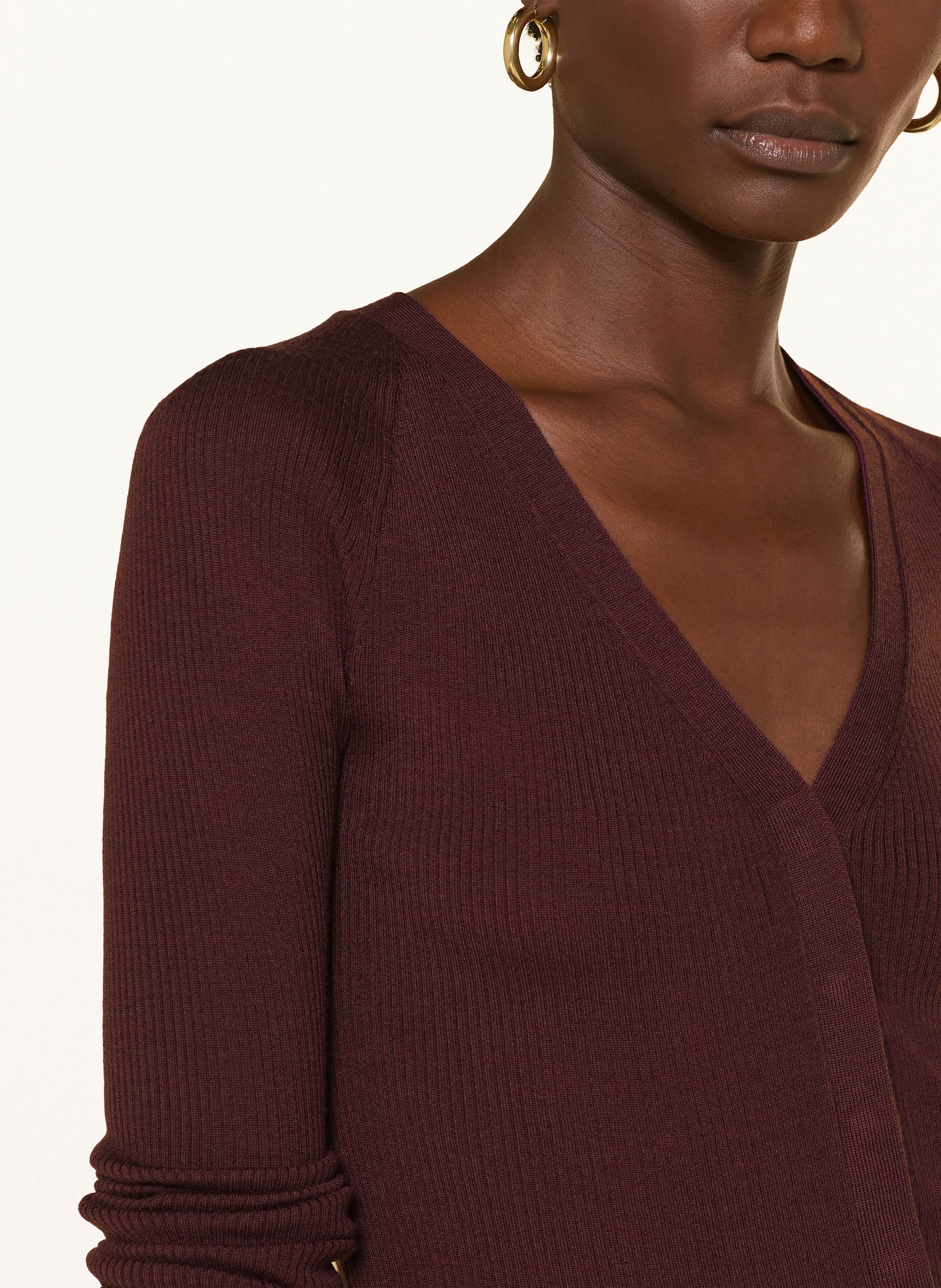 Thumbnail - Boss Strickjacke Friva rot