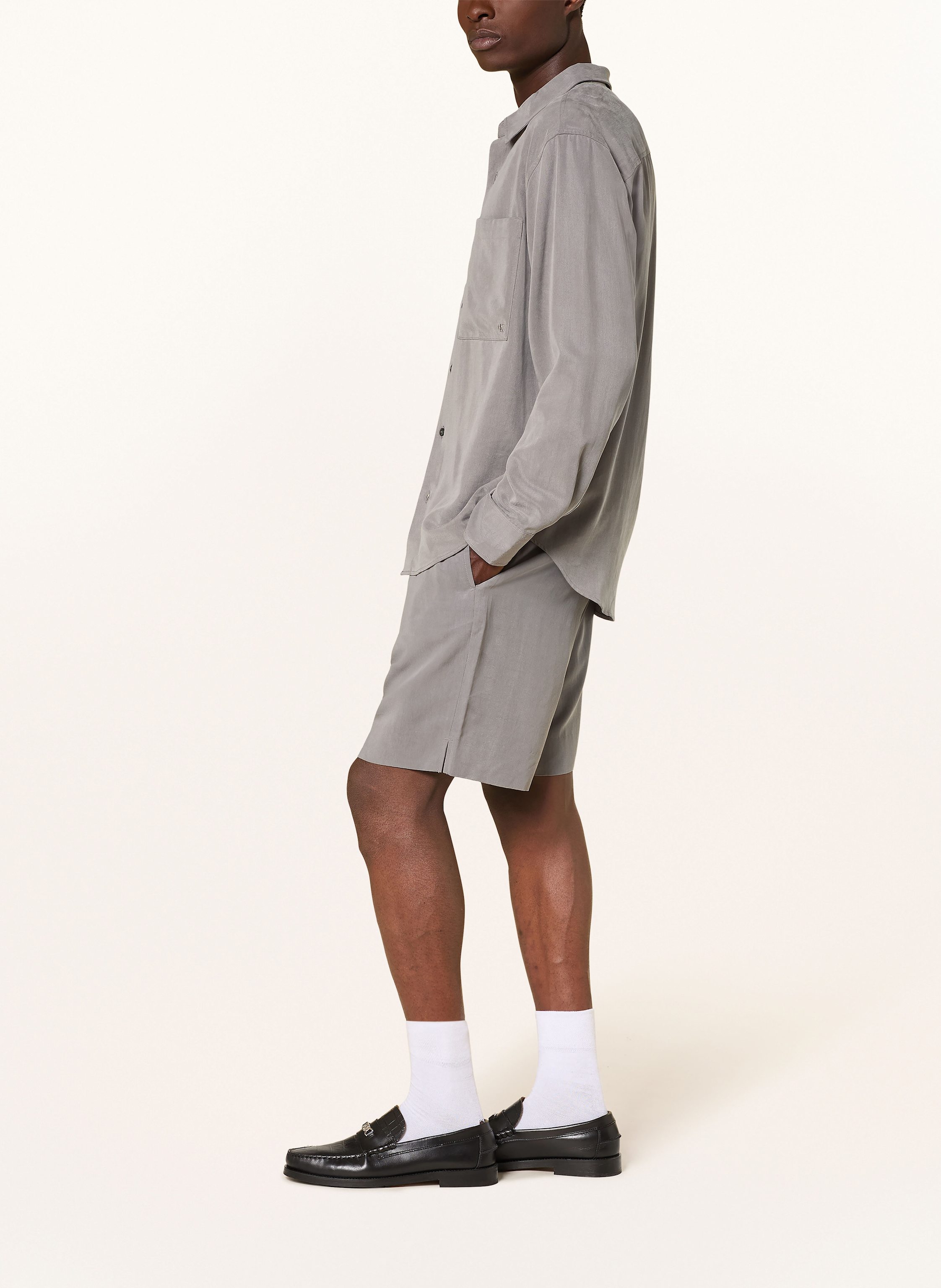 Thumbnail - Calvin Klein Shorts Regular Fit grau