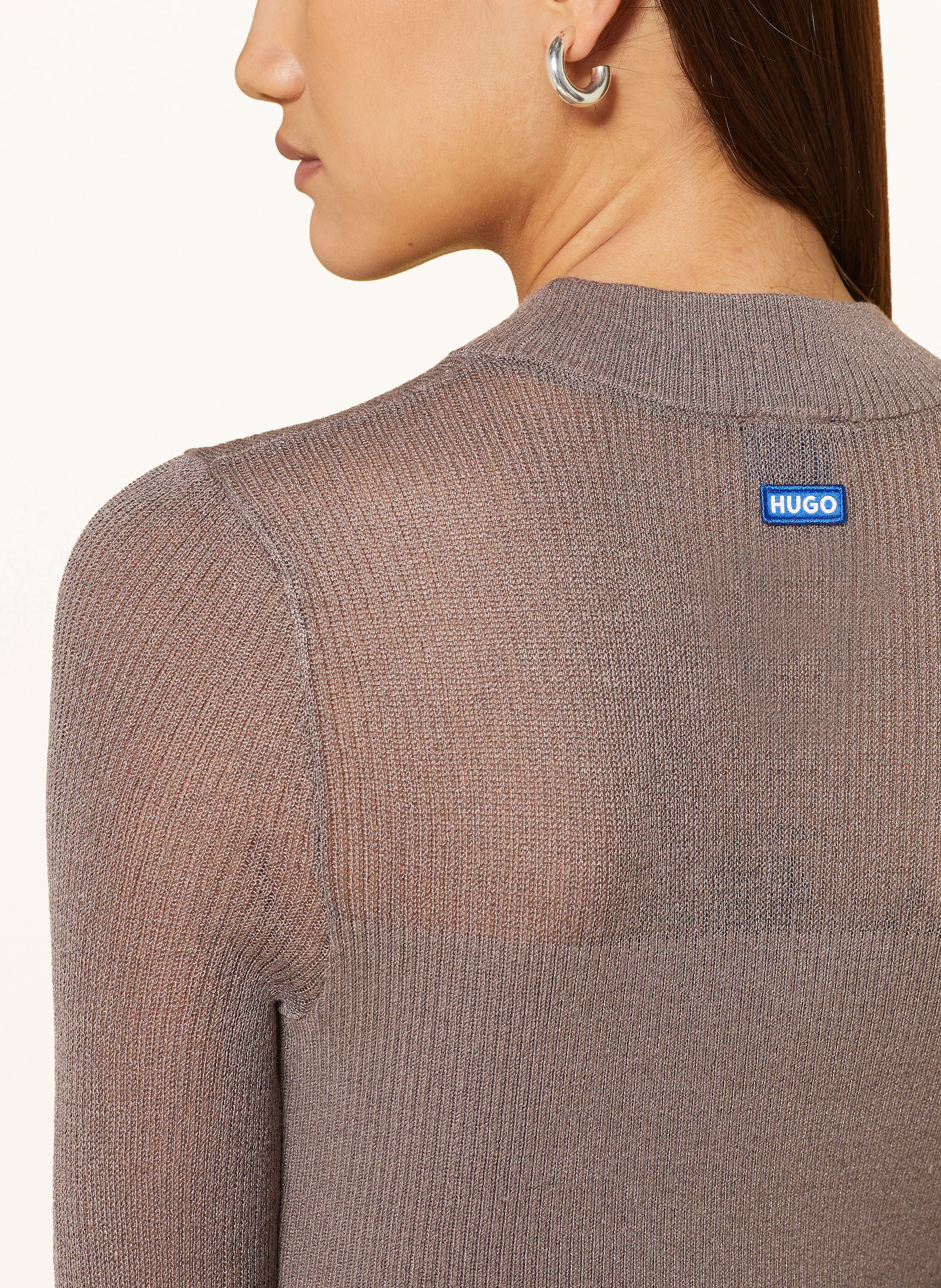 Thumbnail - Hugo Pullover Slumy braun