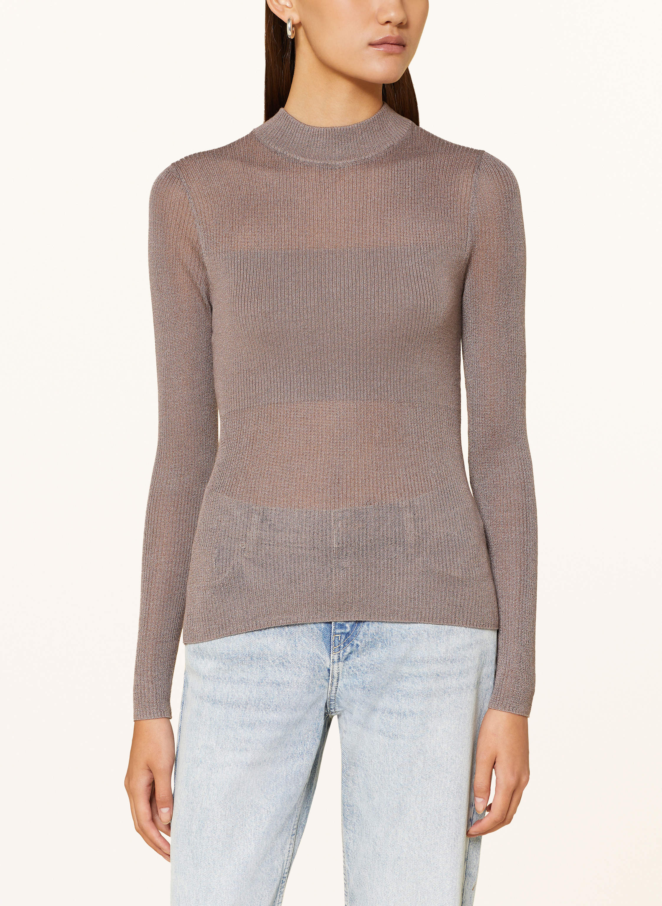 Thumbnail - Hugo Pullover Slumy braun