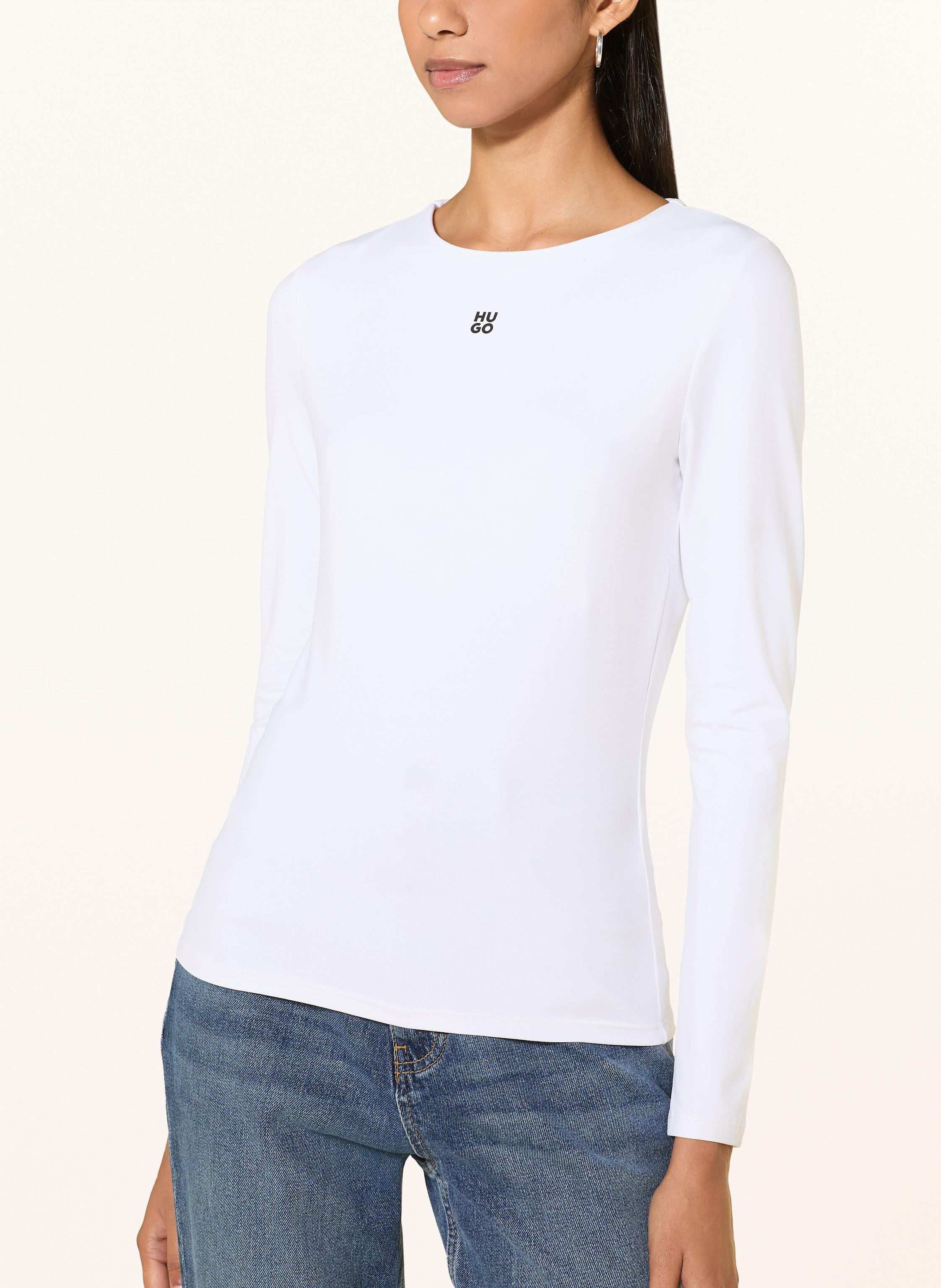 Thumbnail - Hugo Longsleeve Dasiia weiss