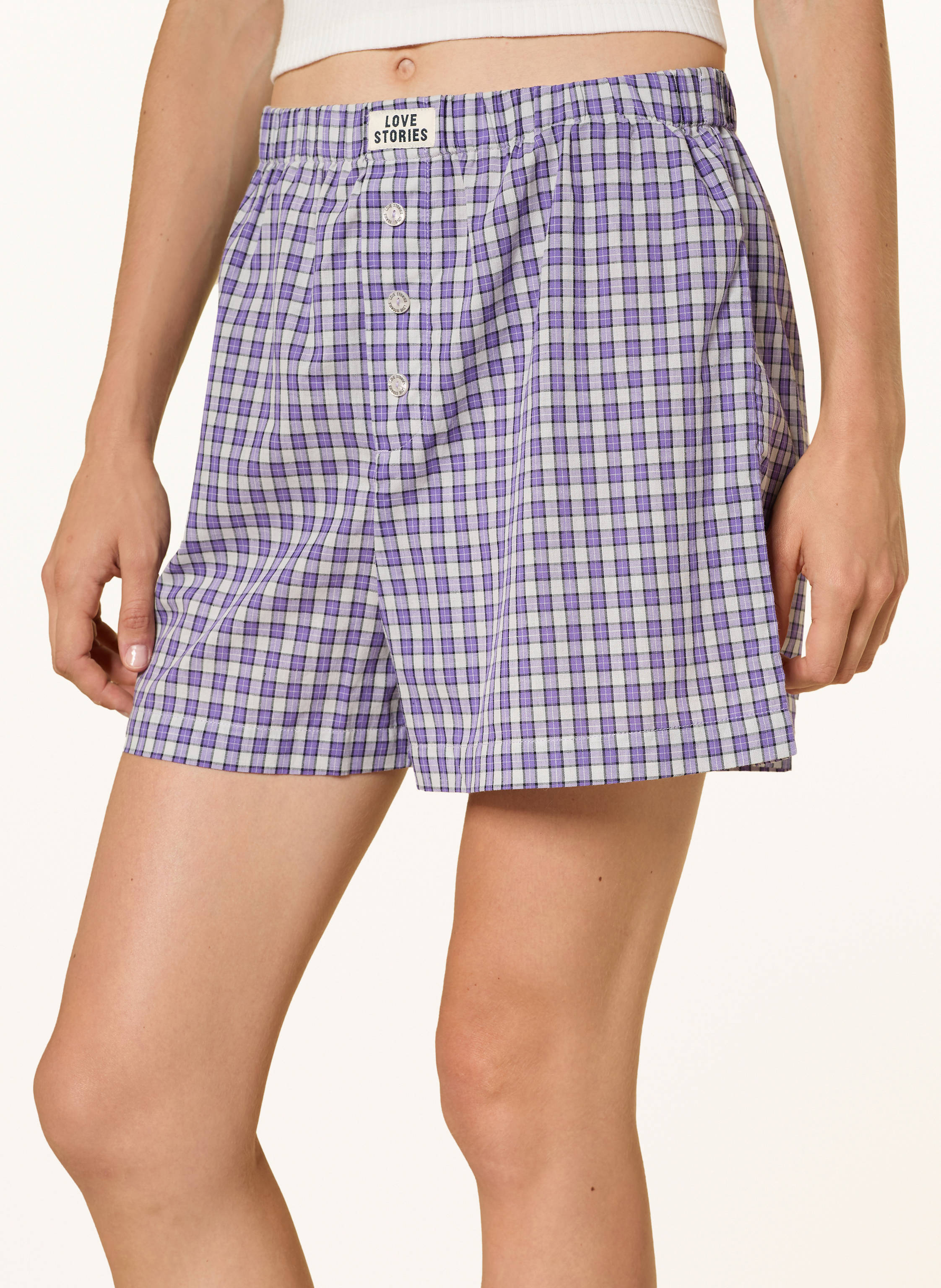 Thumbnail - Love Stories Schlafshorts James lila