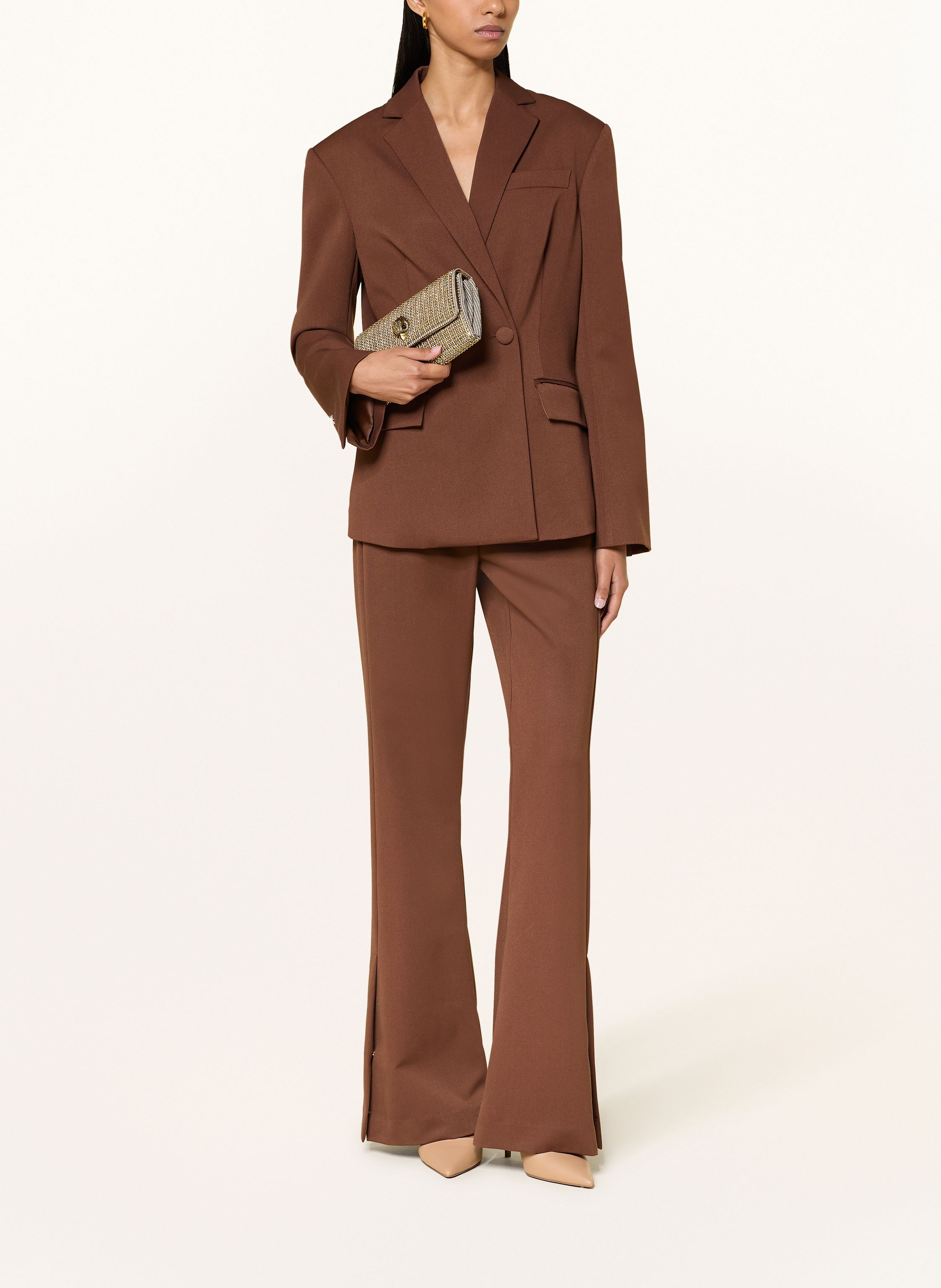 Thumbnail - Kurt Geiger Clutch Kensington Mit Schmucksteinen gold