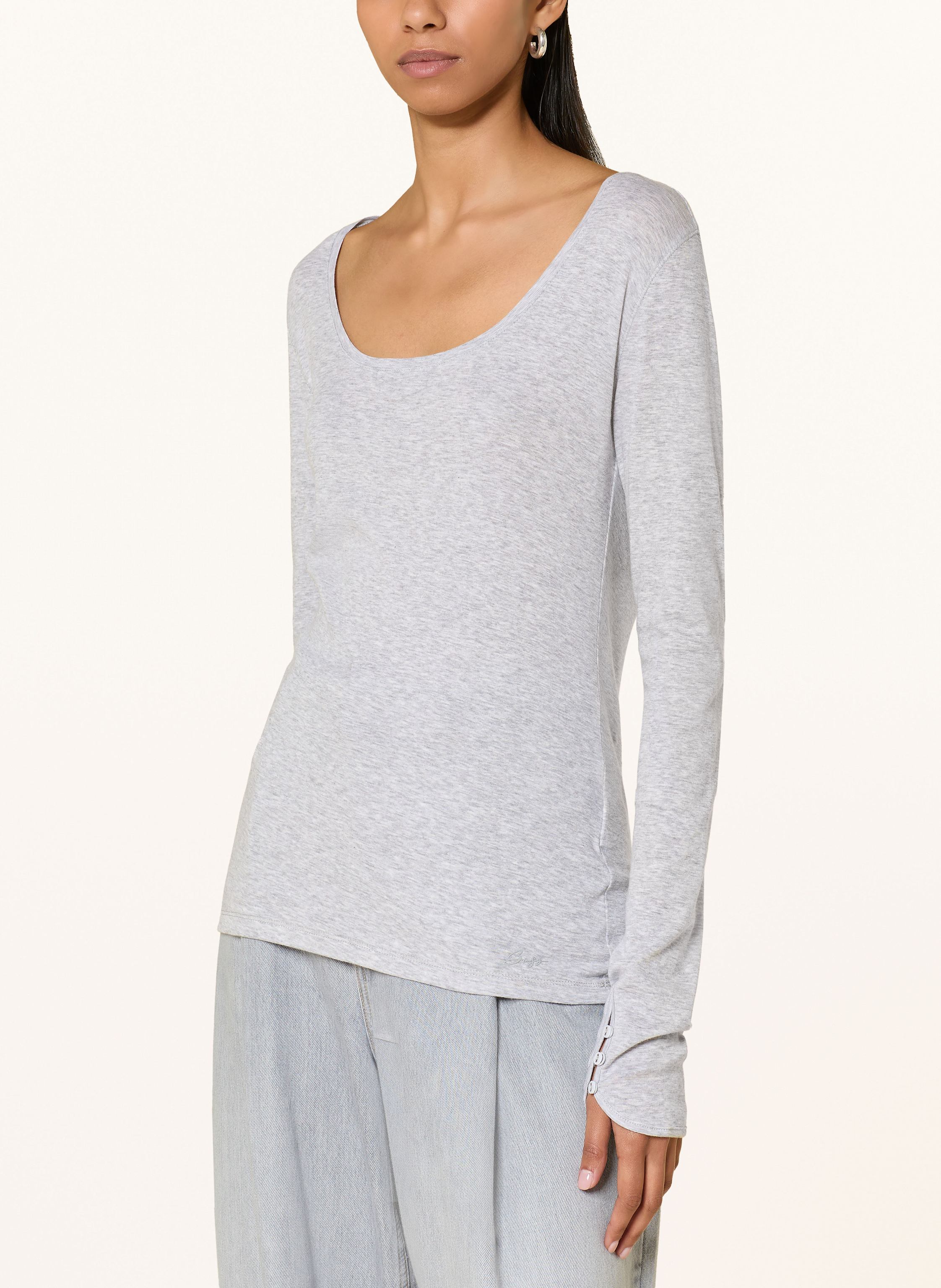 Thumbnail - Boss Longsleeve Edeline silber