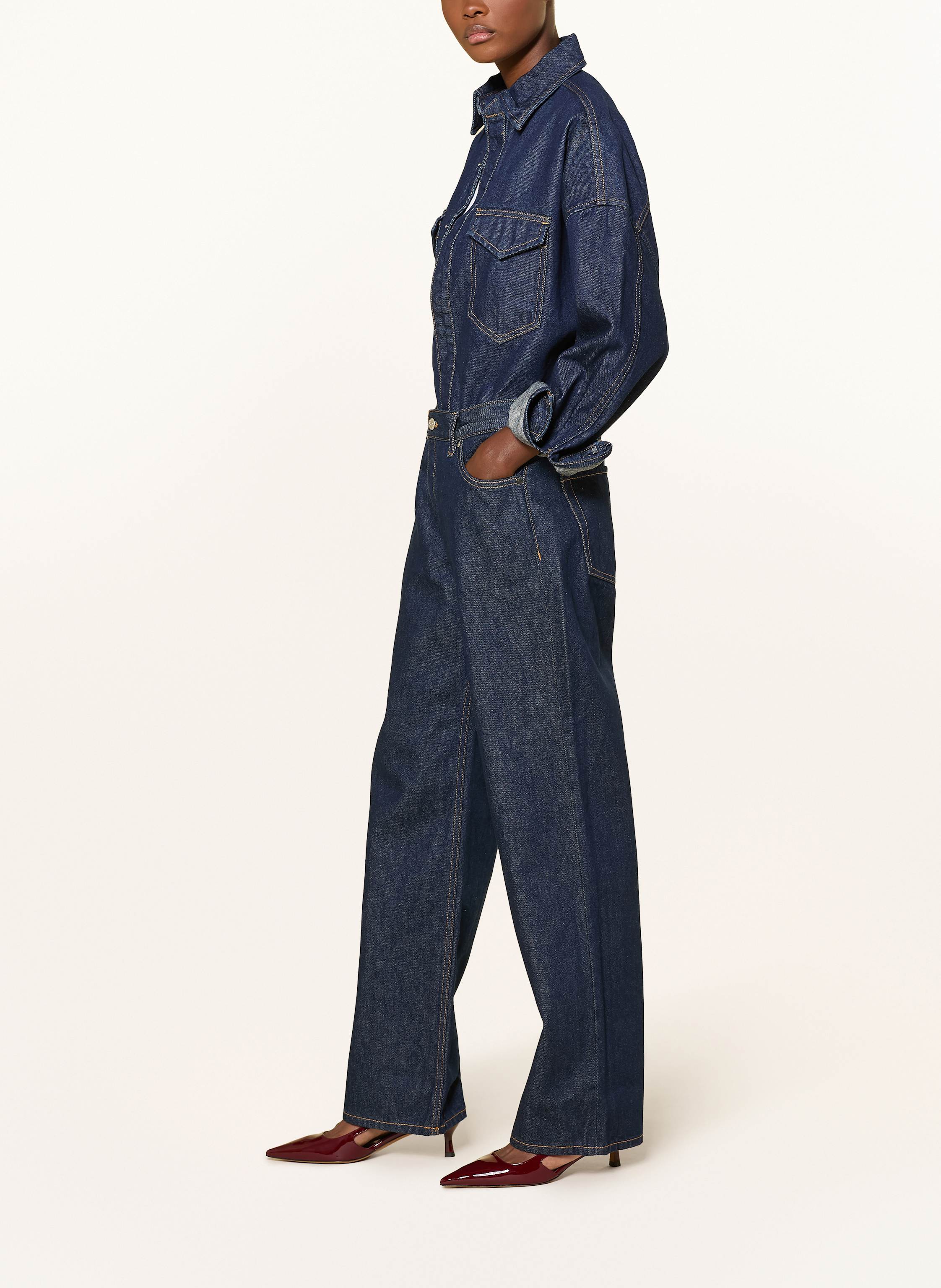 Thumbnail - Eb Denim Straight Jeans blau