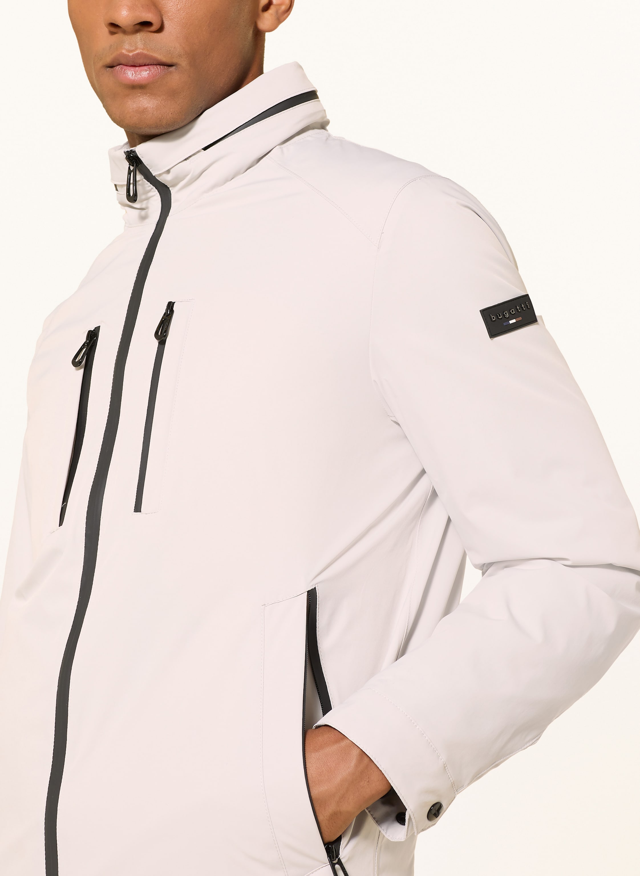 Thumbnail - Bugatti Funktionsjacke weiss