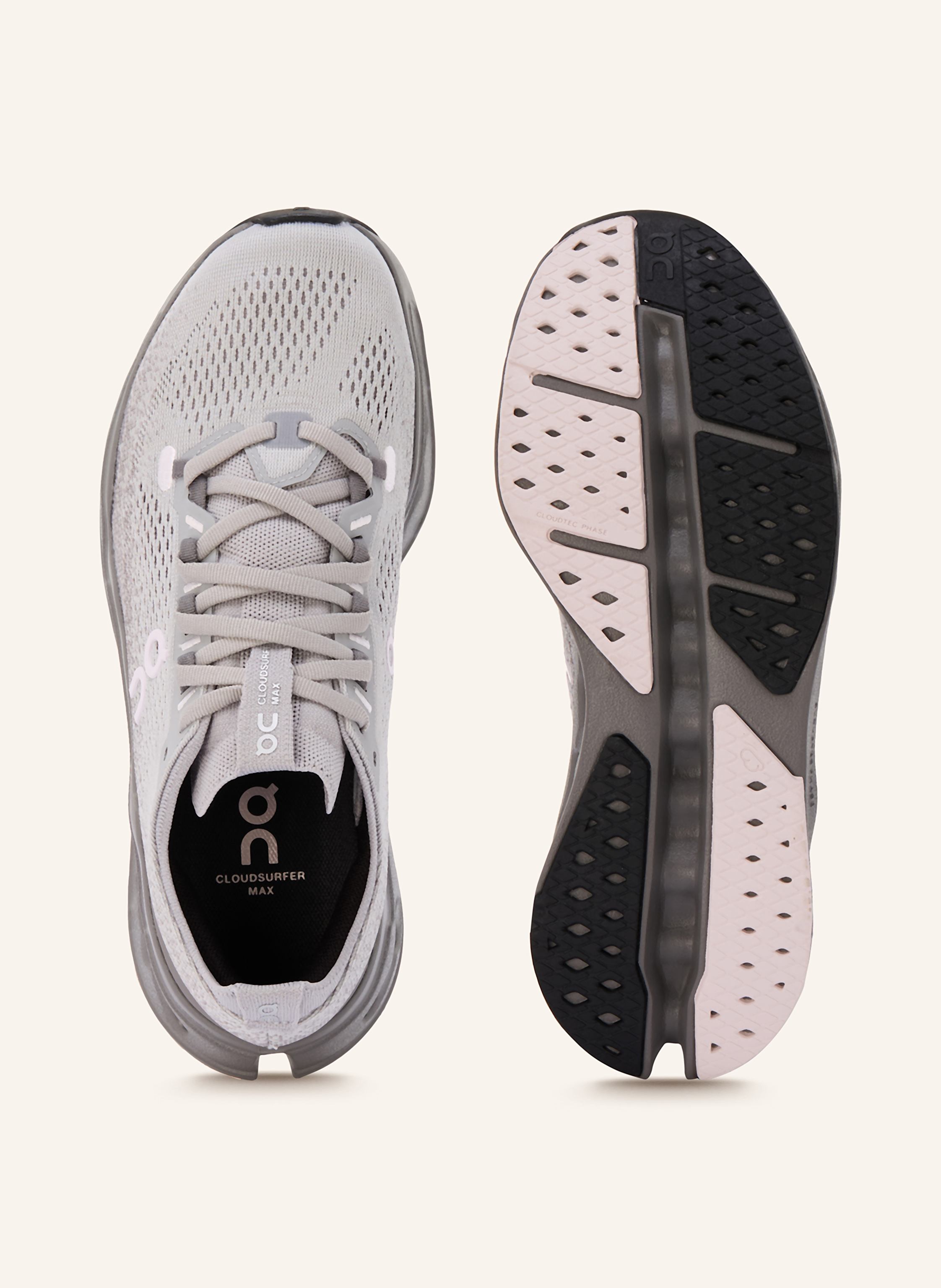 Thumbnail - On Laufschuhe Cloudsurfer Max grau