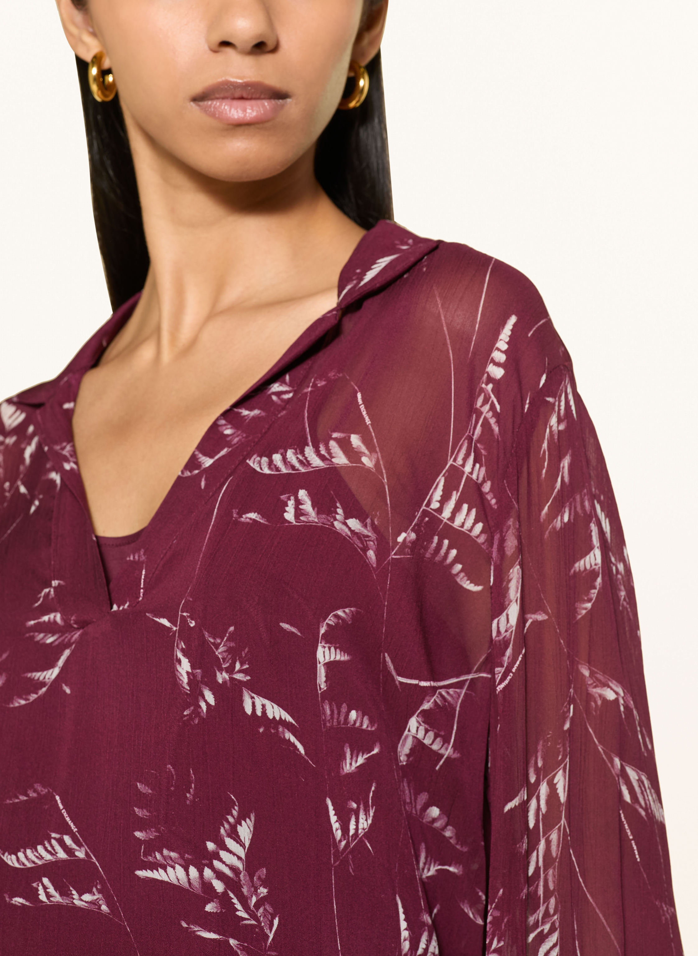 Thumbnail - Armani Exchange Blusenshirt rot