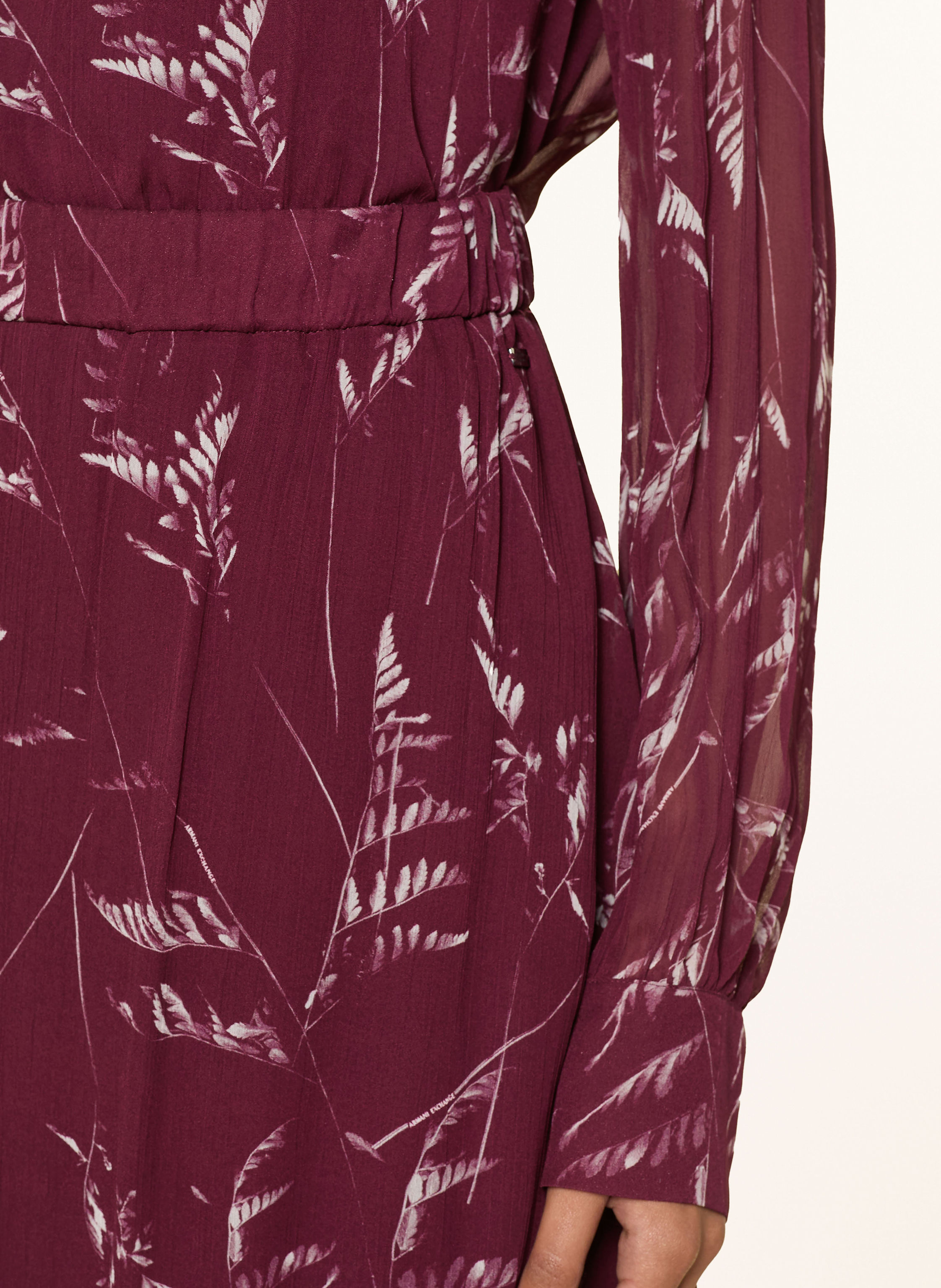 Thumbnail - Armani Exchange Plisseerock rot