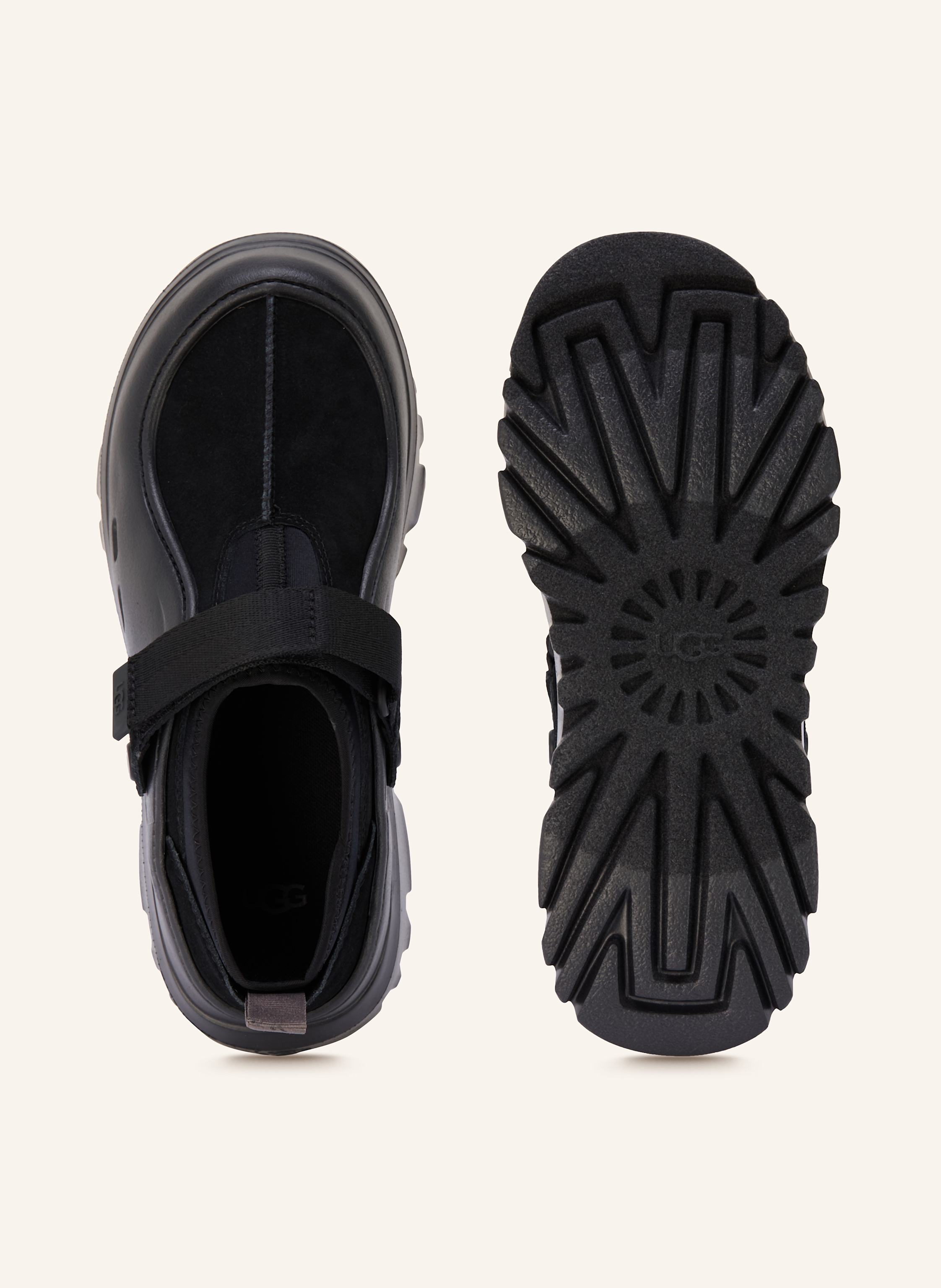 Thumbnail - Ugg Plateau-Slipper Peakmod schwarz