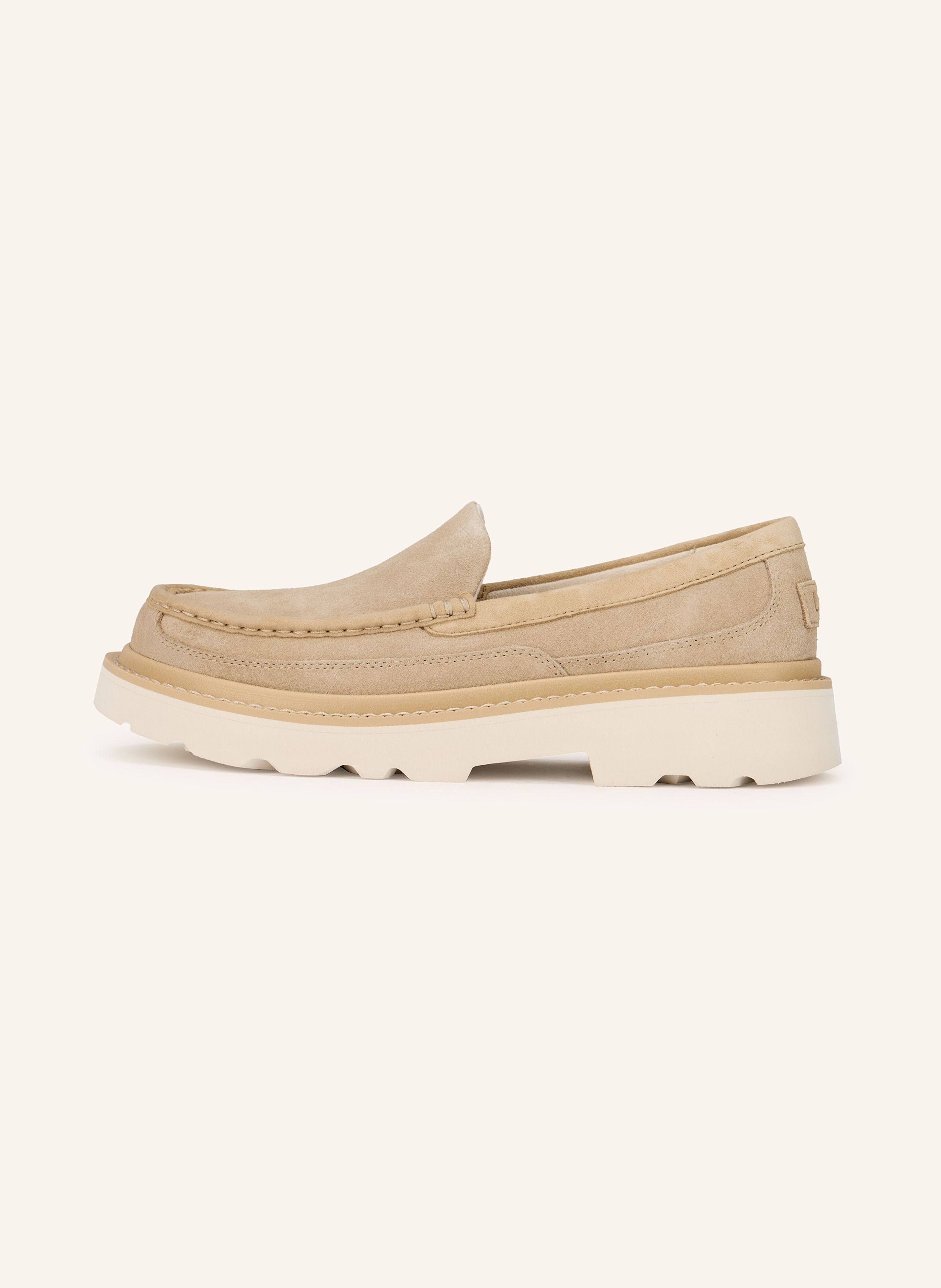 Thumbnail - Ugg Loafer Ascot Lug beige